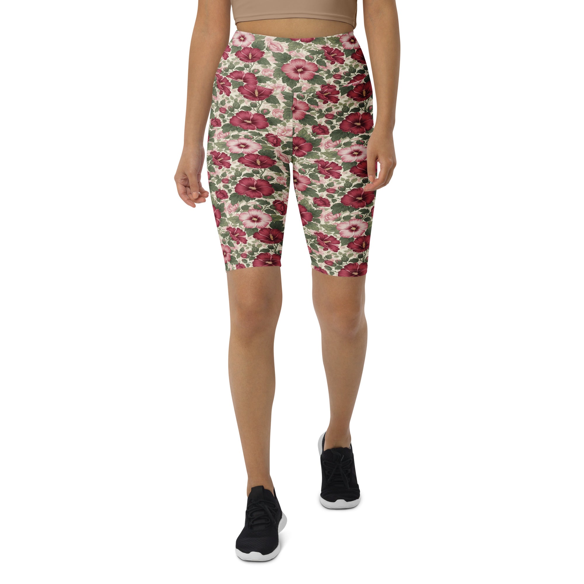 Rose of Sharon Bike Shorts | GearBunch