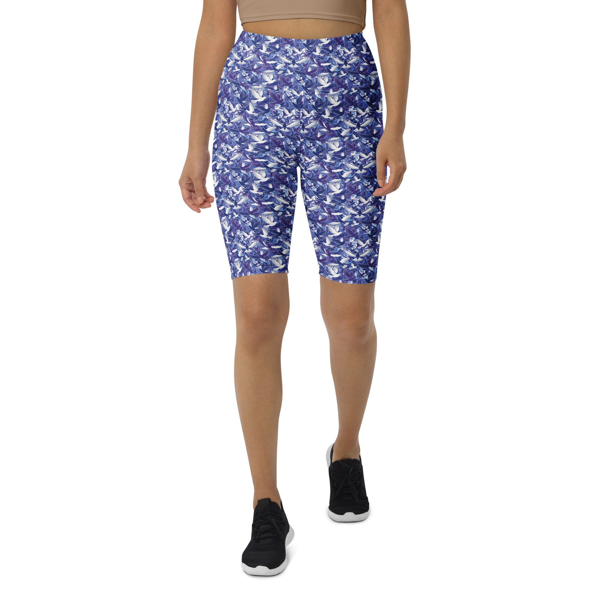 Dove in Flight Bike Shorts | GearBunch
