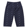 Women's aries celestial print bike shorts front view