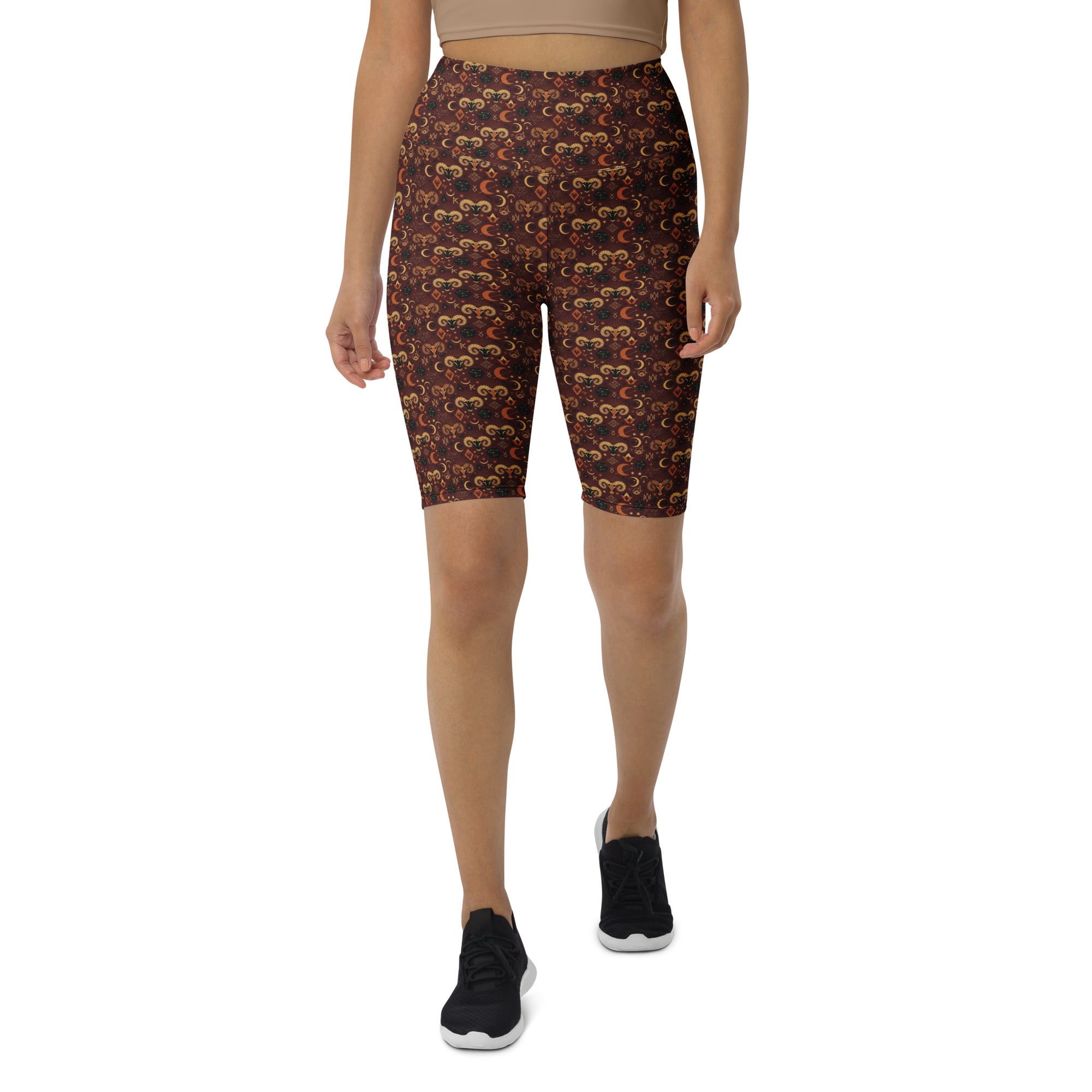 Aries Ram Mystical Bike Shorts | GearBunch