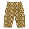 Women's botanical virgo harvest bike shorts front view