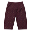 Women's scorpio celestial bike shorts front view