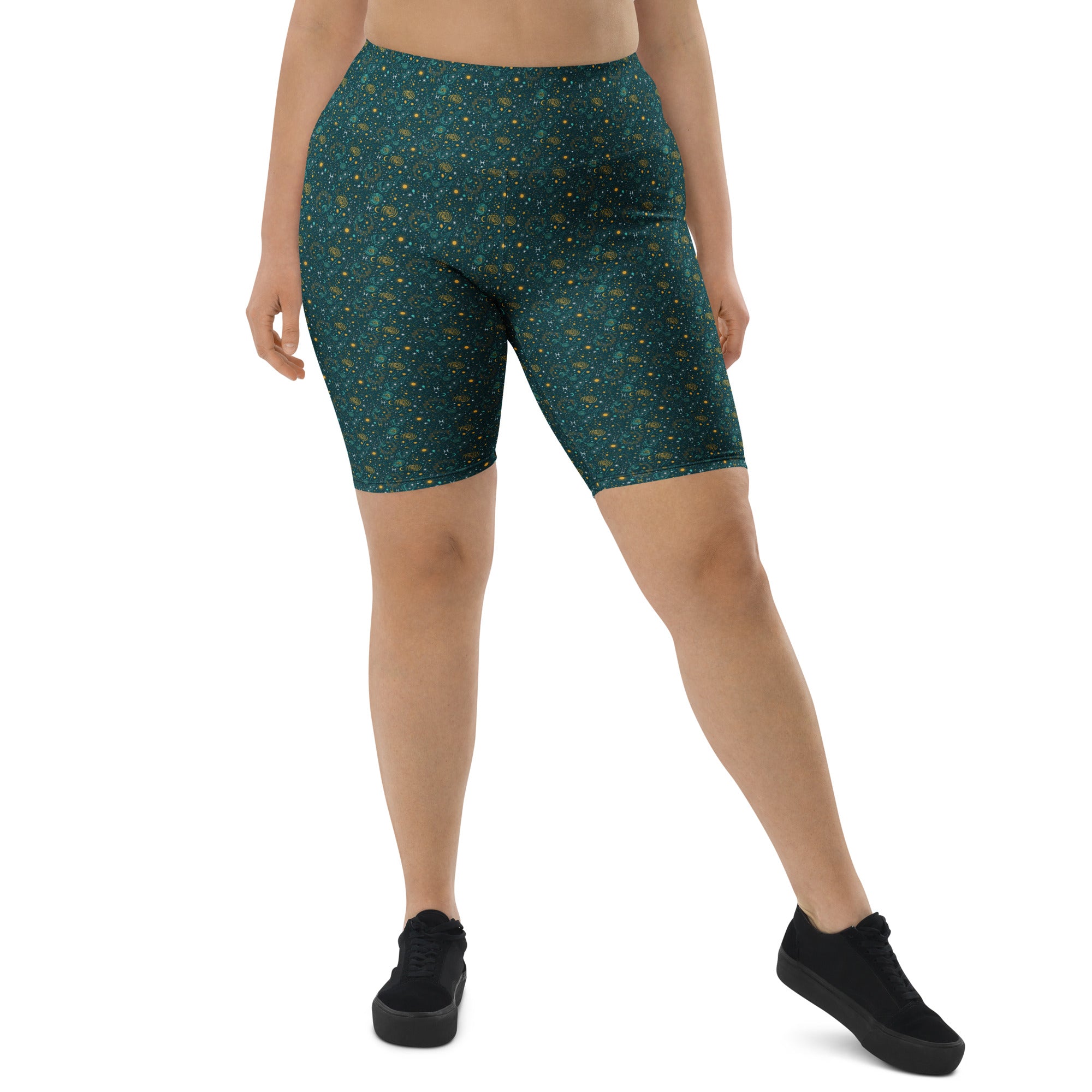 Pisces Celestial Bike Shorts | GearBunch