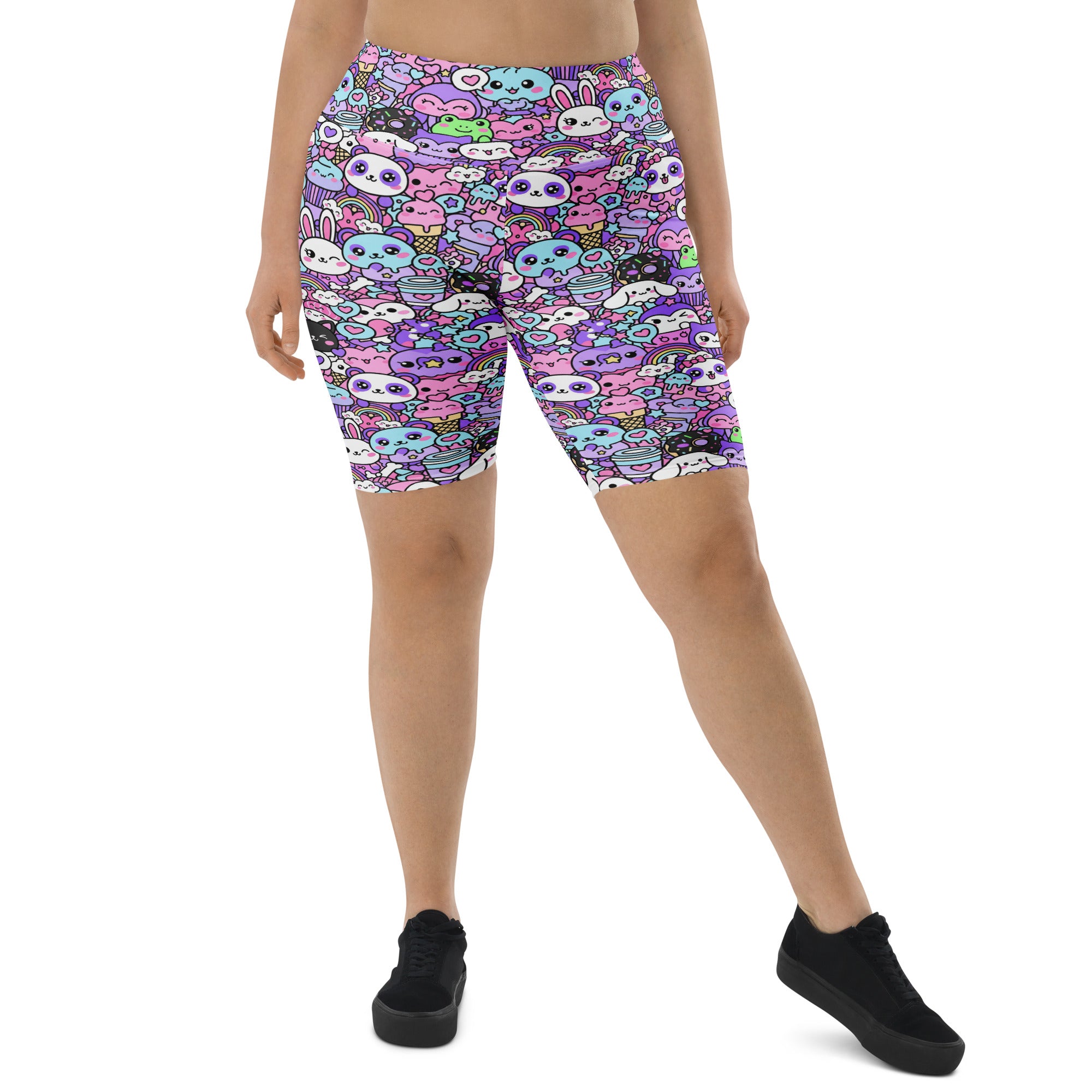 Kawaii Pastel Goth Bike Shorts | GearBunch