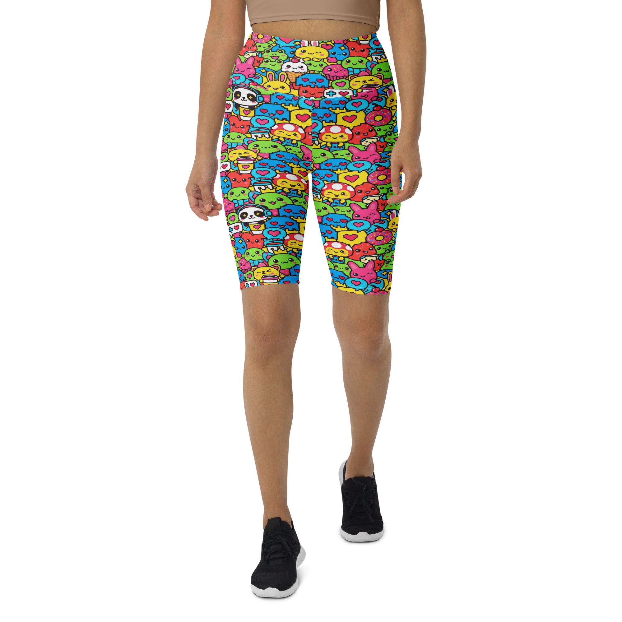 Kawaii Arcade Game Bike Shorts | GearBunch
