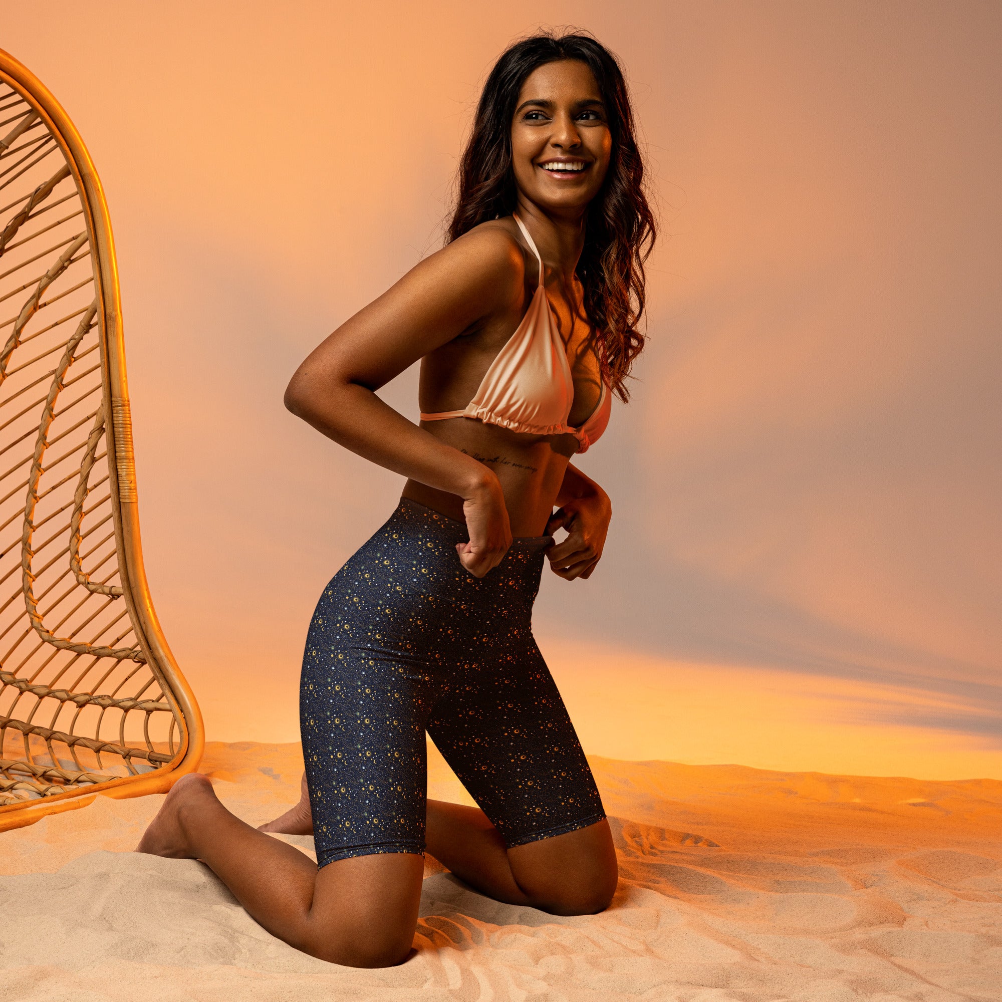 Taurus Celestial Bike Shorts | GearBunch
