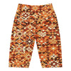 Women's zellige desert sand bike shorts front view
