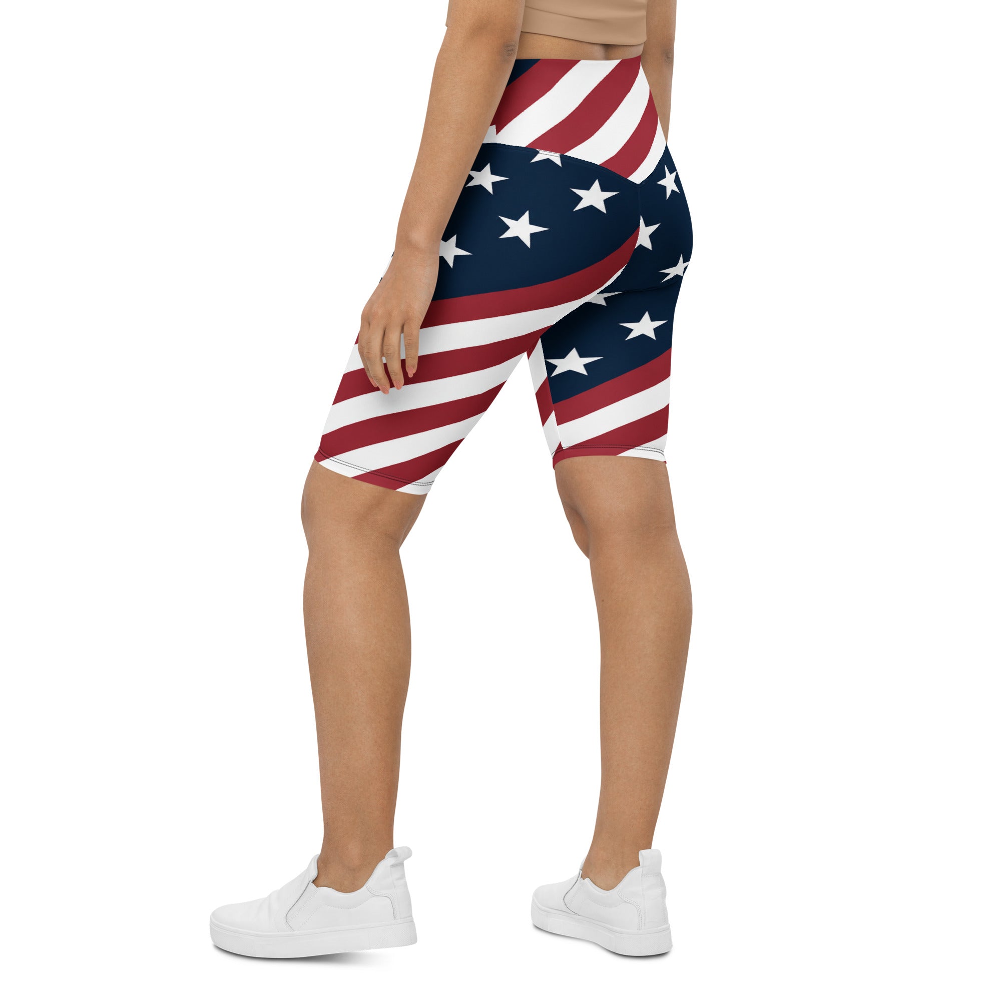 American Stars Diagonal Bike Shorts | GearBunch