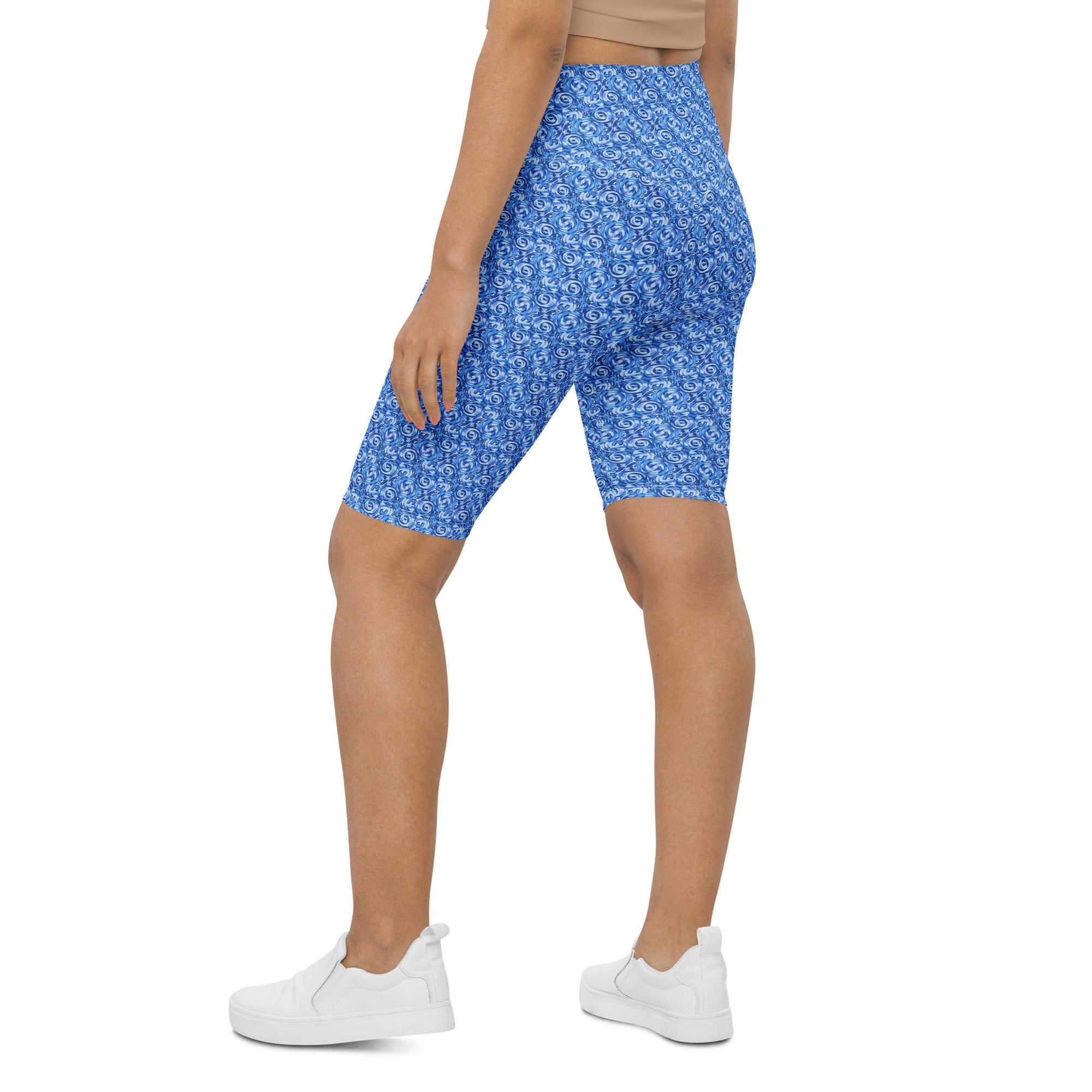 Illusionary Boat Ride Bike Shorts | GearBunch