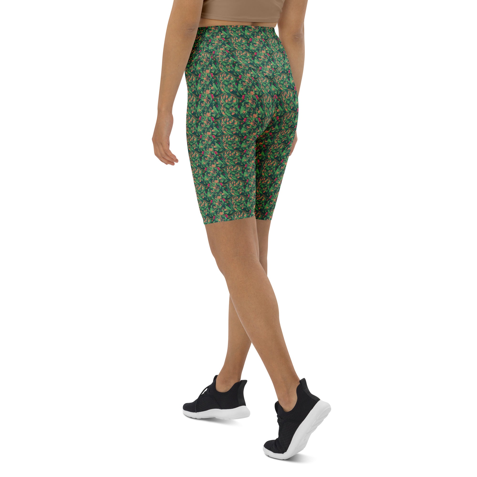 Ruby-throated Hummingbird Bike Shorts | GearBunch