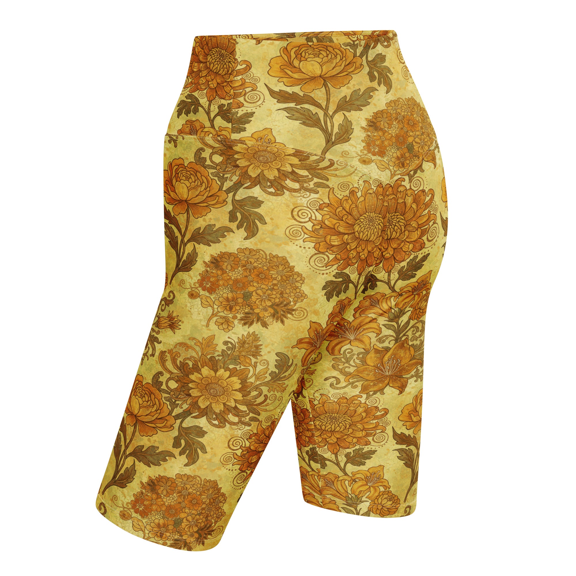 Gustav Klimt Garden Bike Shorts | GearBunch