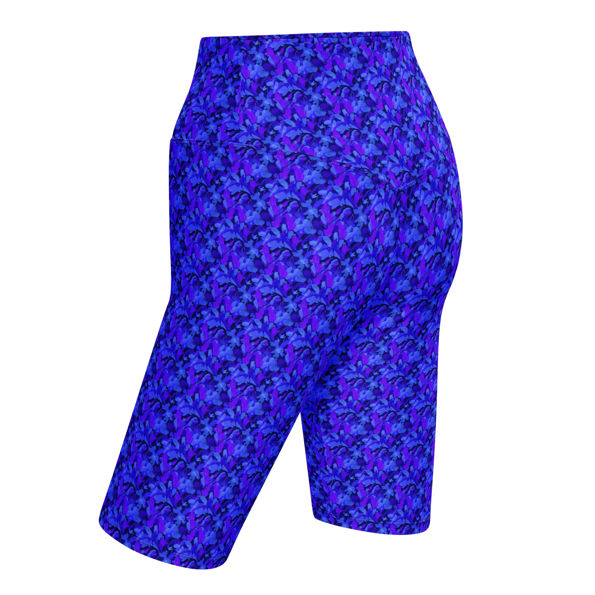 Touching Distance Abstract Bike Shorts | GearBunch