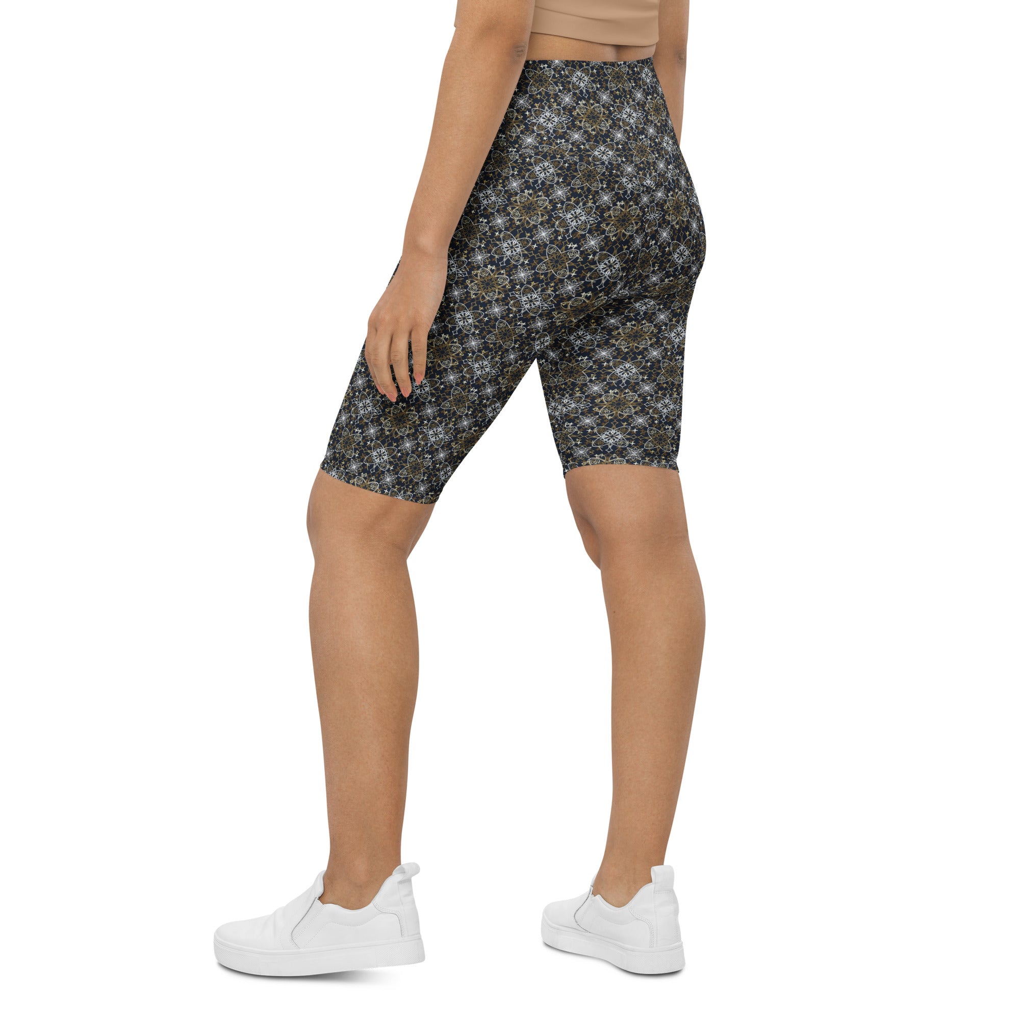 Cross Mandala Bike Shorts | GearBunch