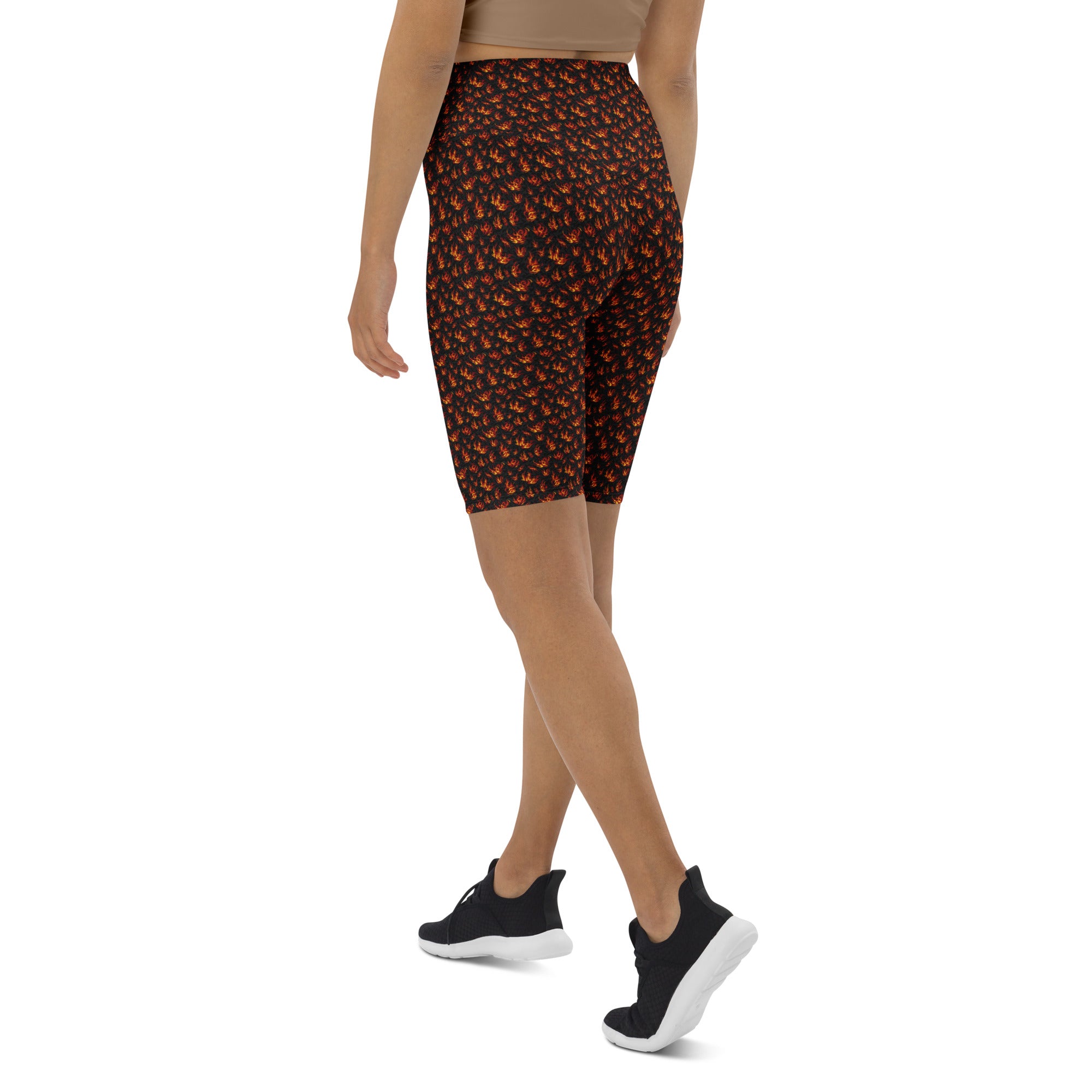 Holy Spirit Flames Bike Shorts | GearBunch