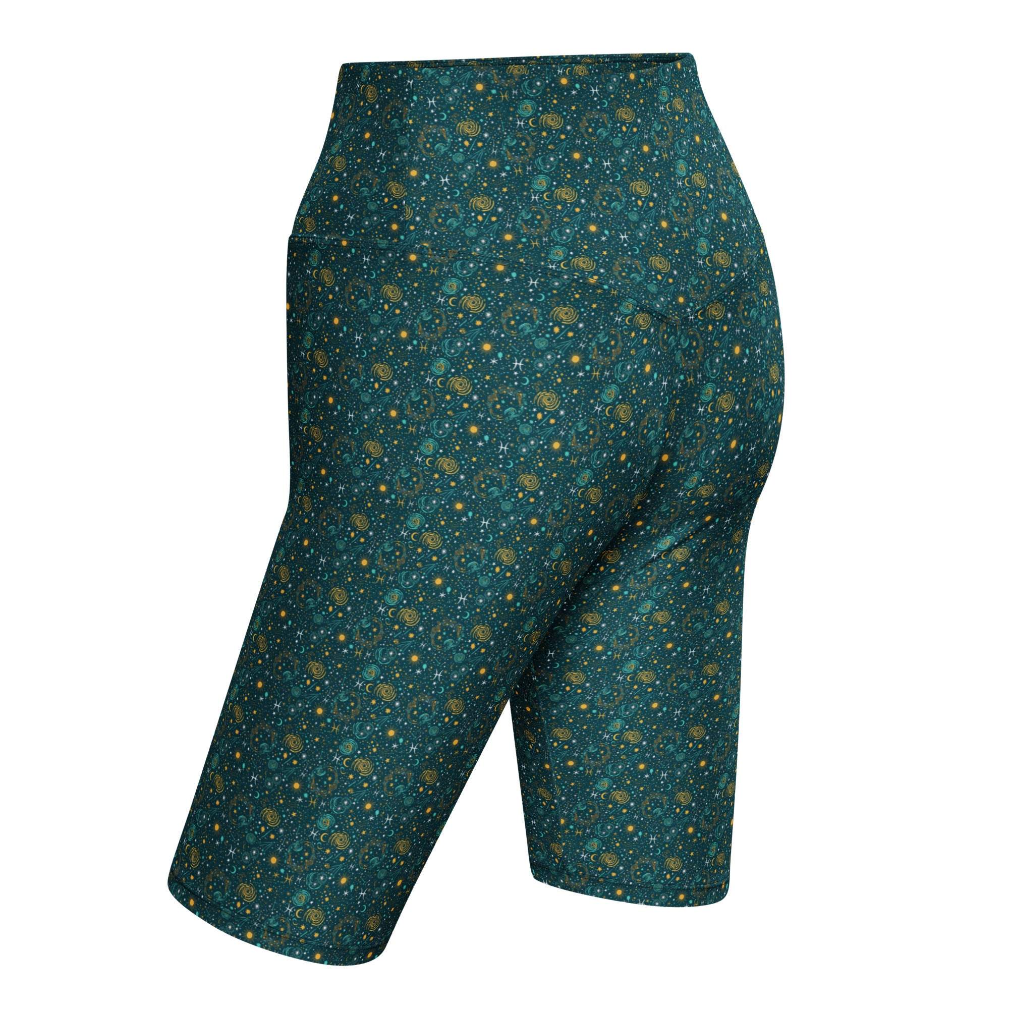 Pisces Celestial Bike Shorts | GearBunch