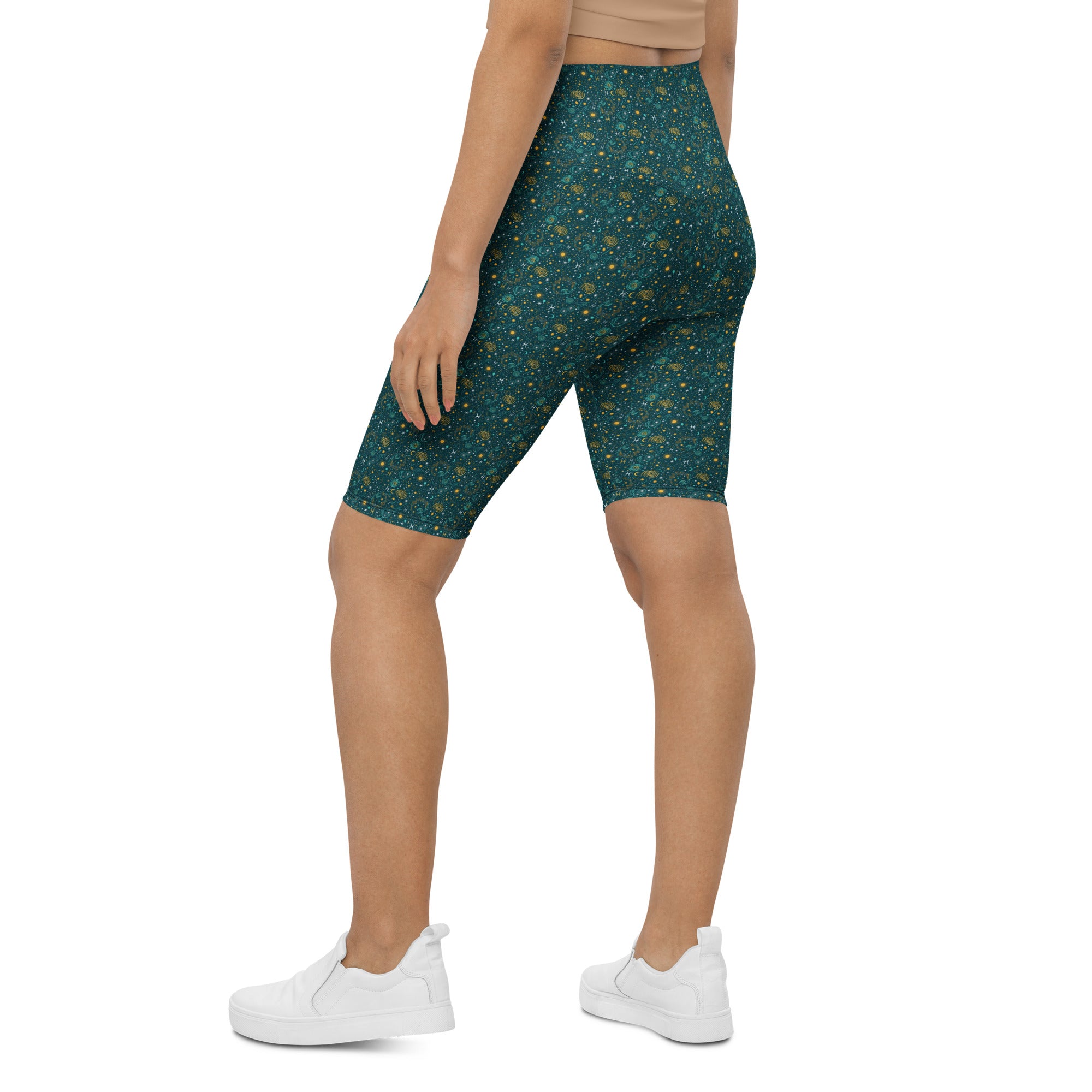 Pisces Celestial Bike Shorts | GearBunch