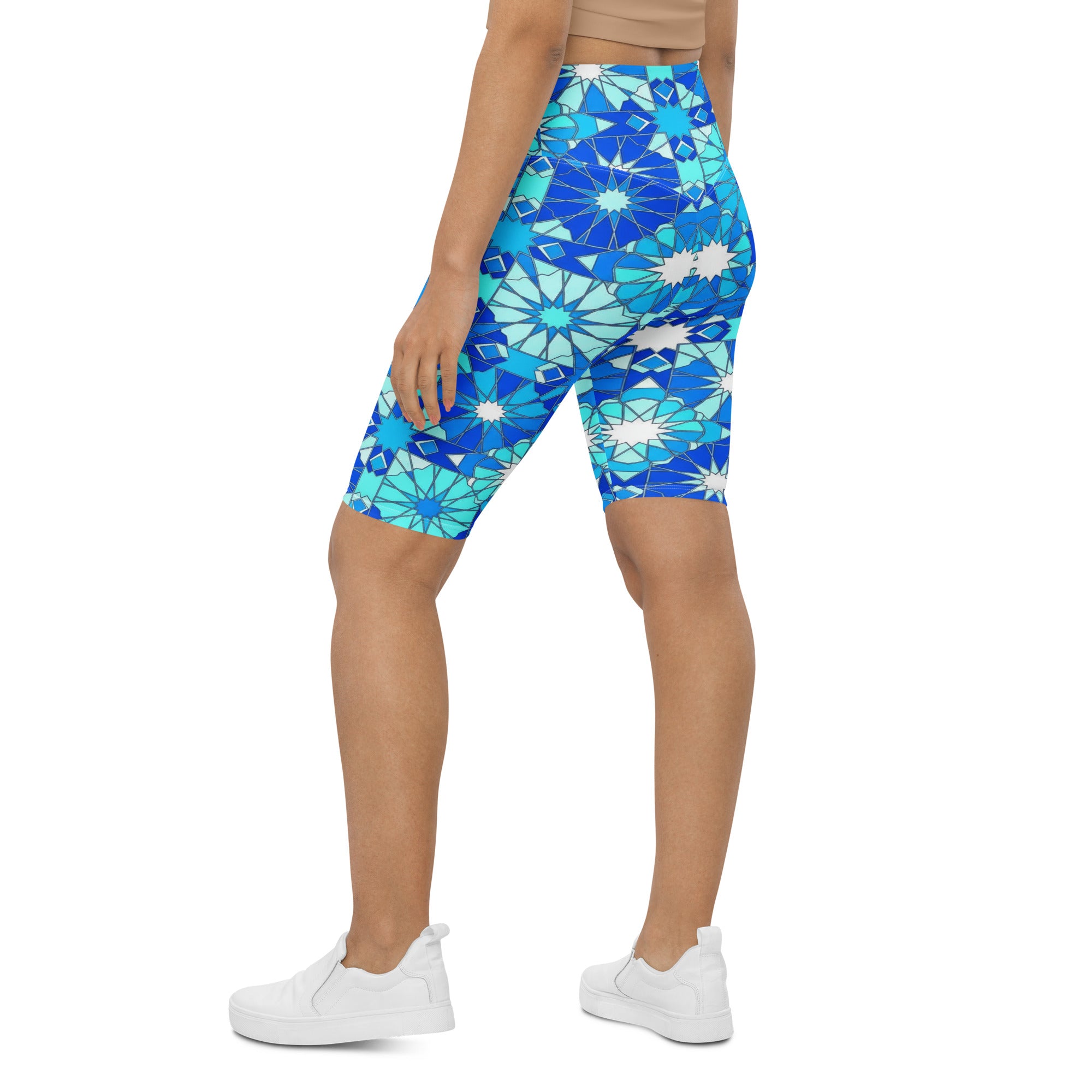 Zellige Arctic Bike Shorts | GearBunch