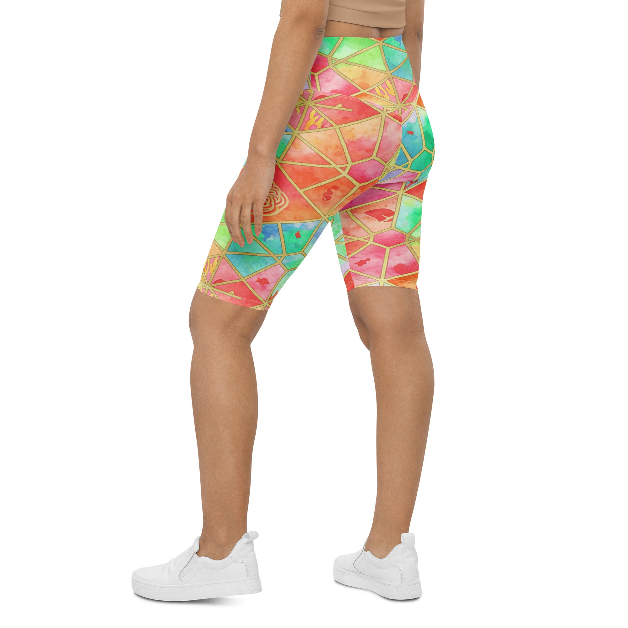 Coral Reef Bike Shorts | GearBunch