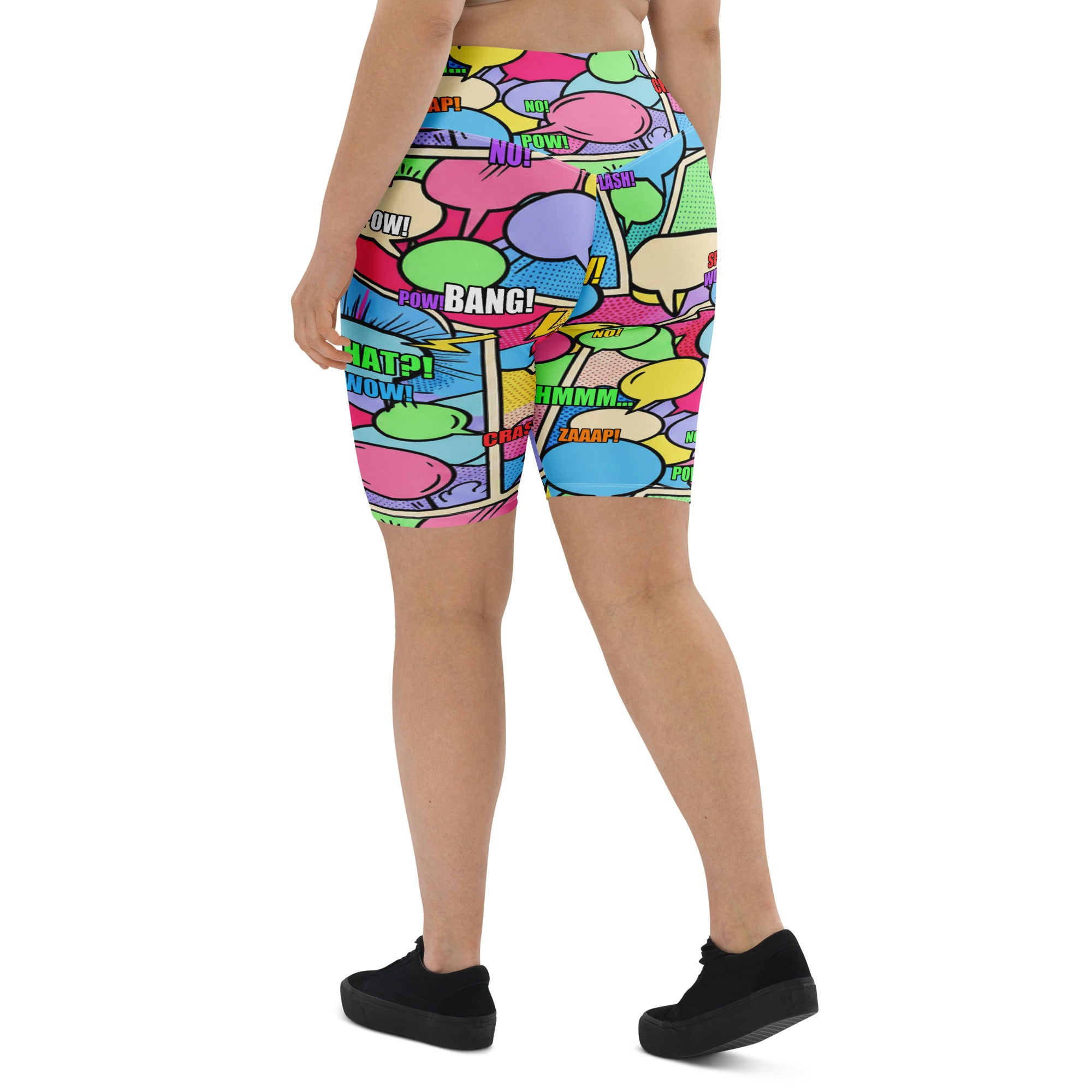 Comic Pop Candy Pastel Bike Shorts | GearBunch