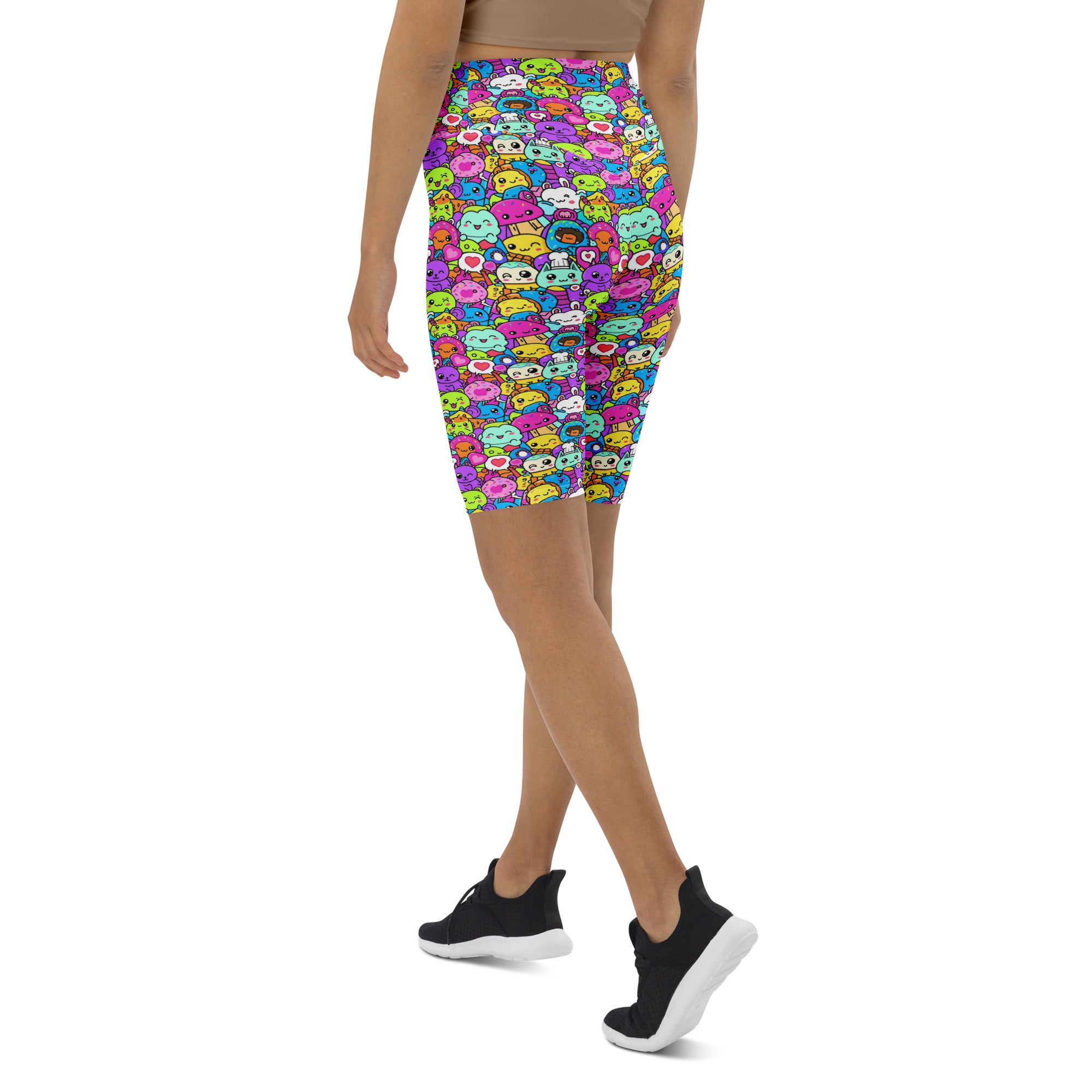 Kawaii Monster Pals Bike Shorts | GearBunch