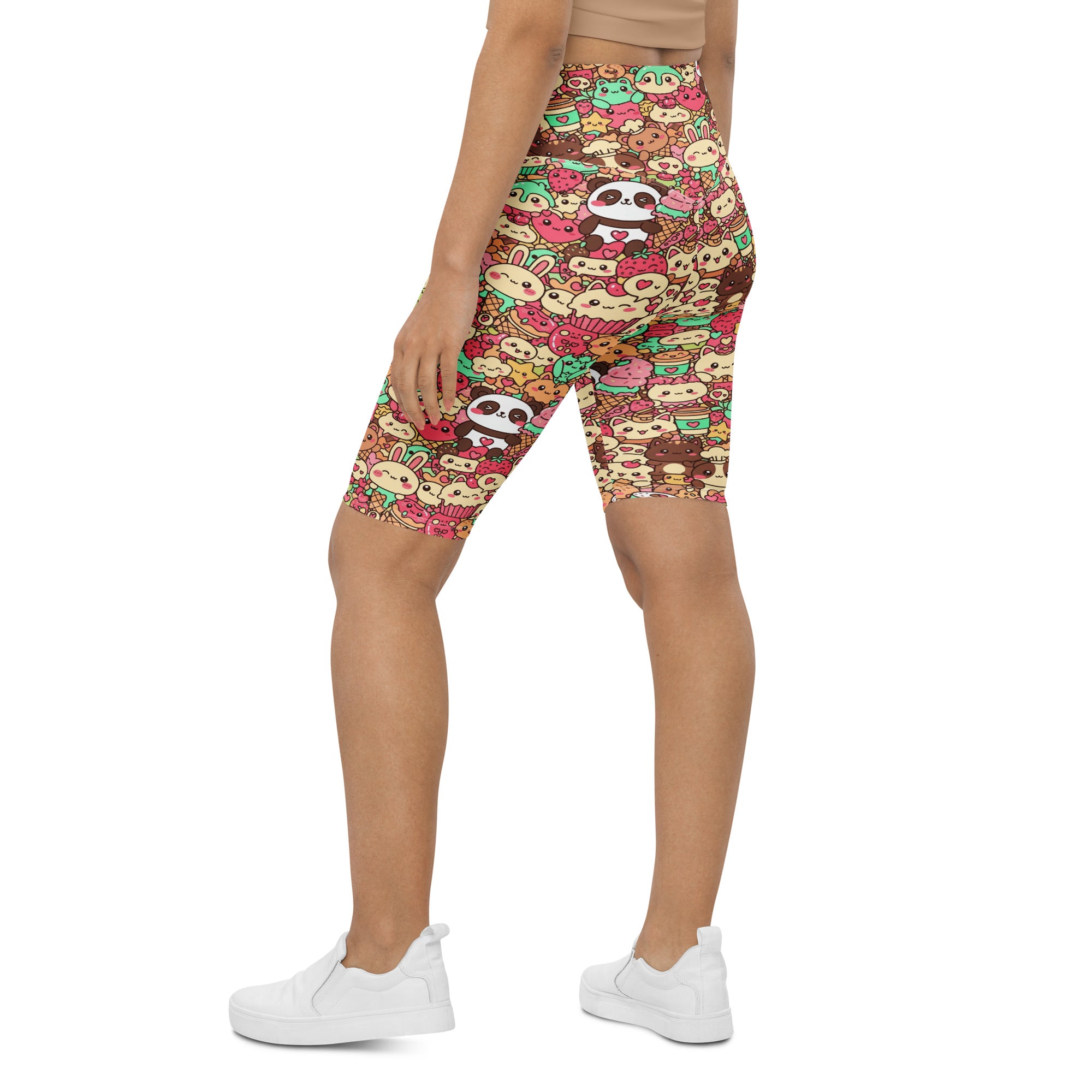 Kawaii Ice Cream Dream Bike Shorts | GearBunch