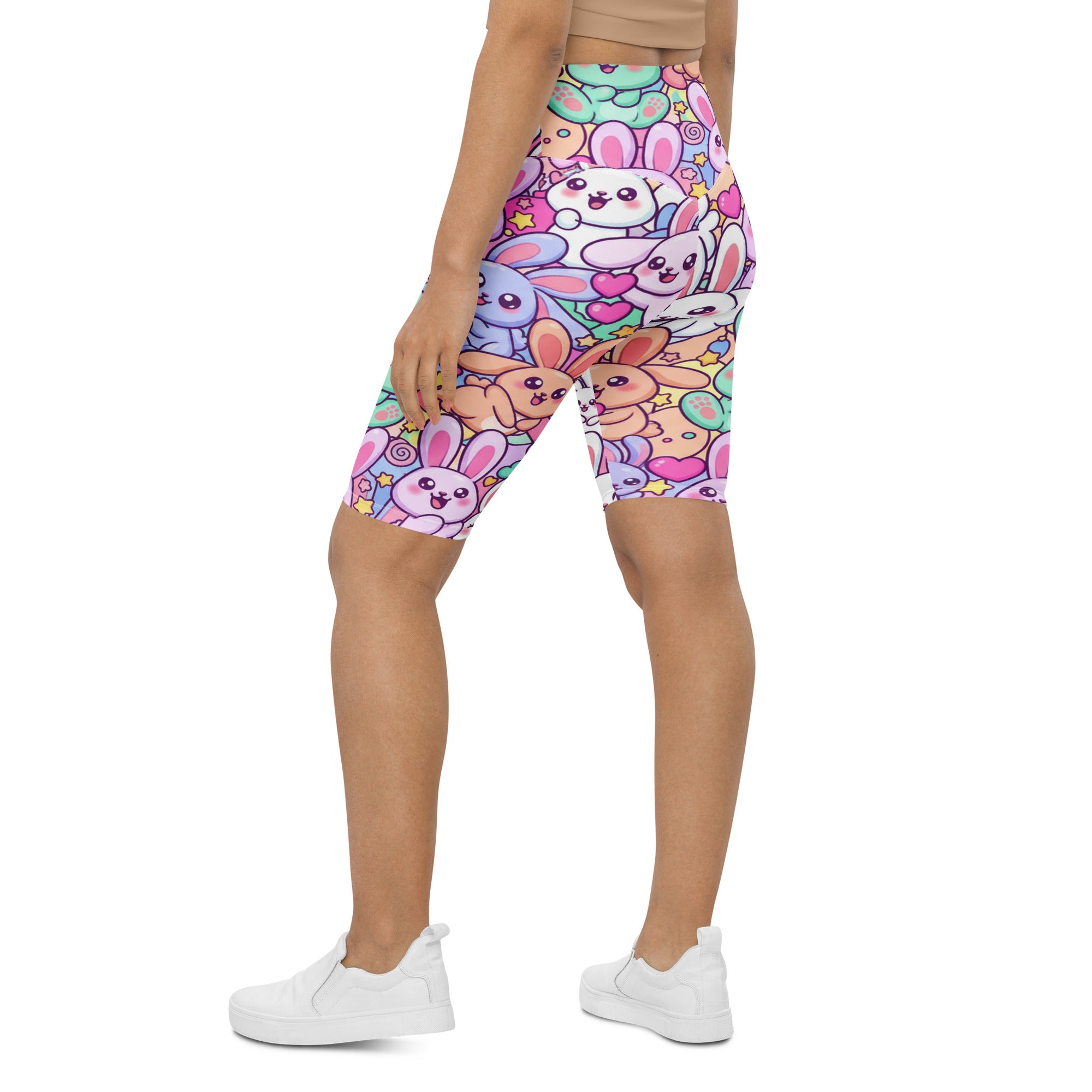 Vibrant Bunny Hop Bike Shorts | GearBunch