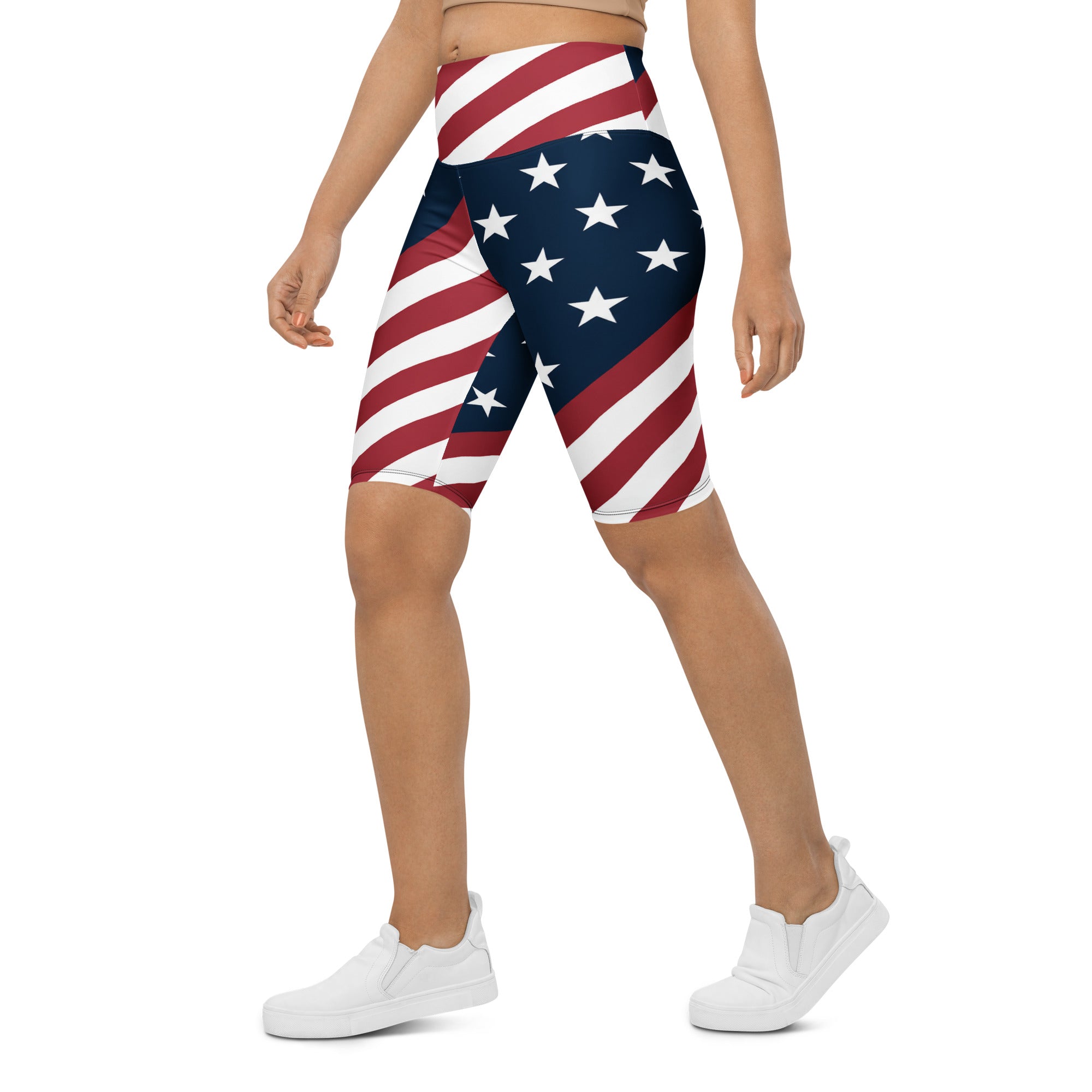 American Stars Diagonal Bike Shorts | GearBunch