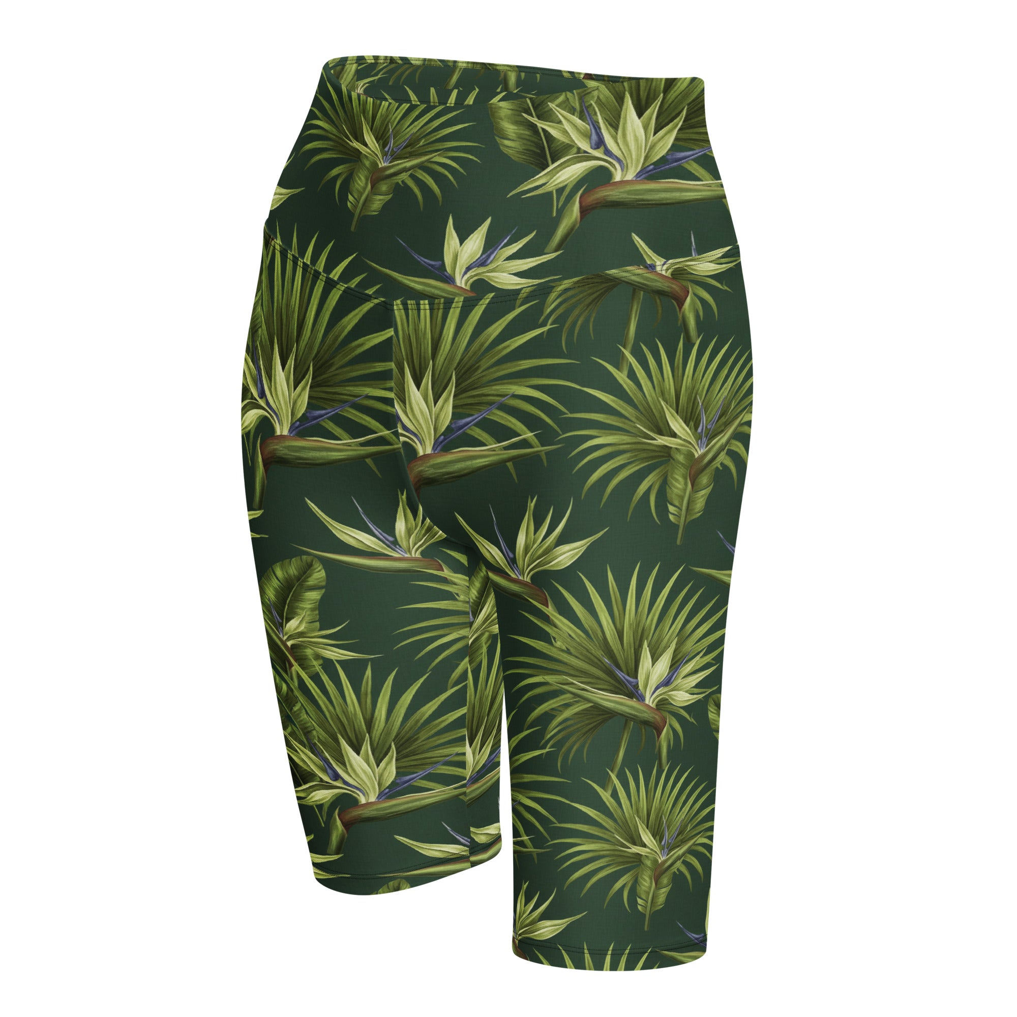 Tropical Palm Grove Bike Shorts | GearBunch