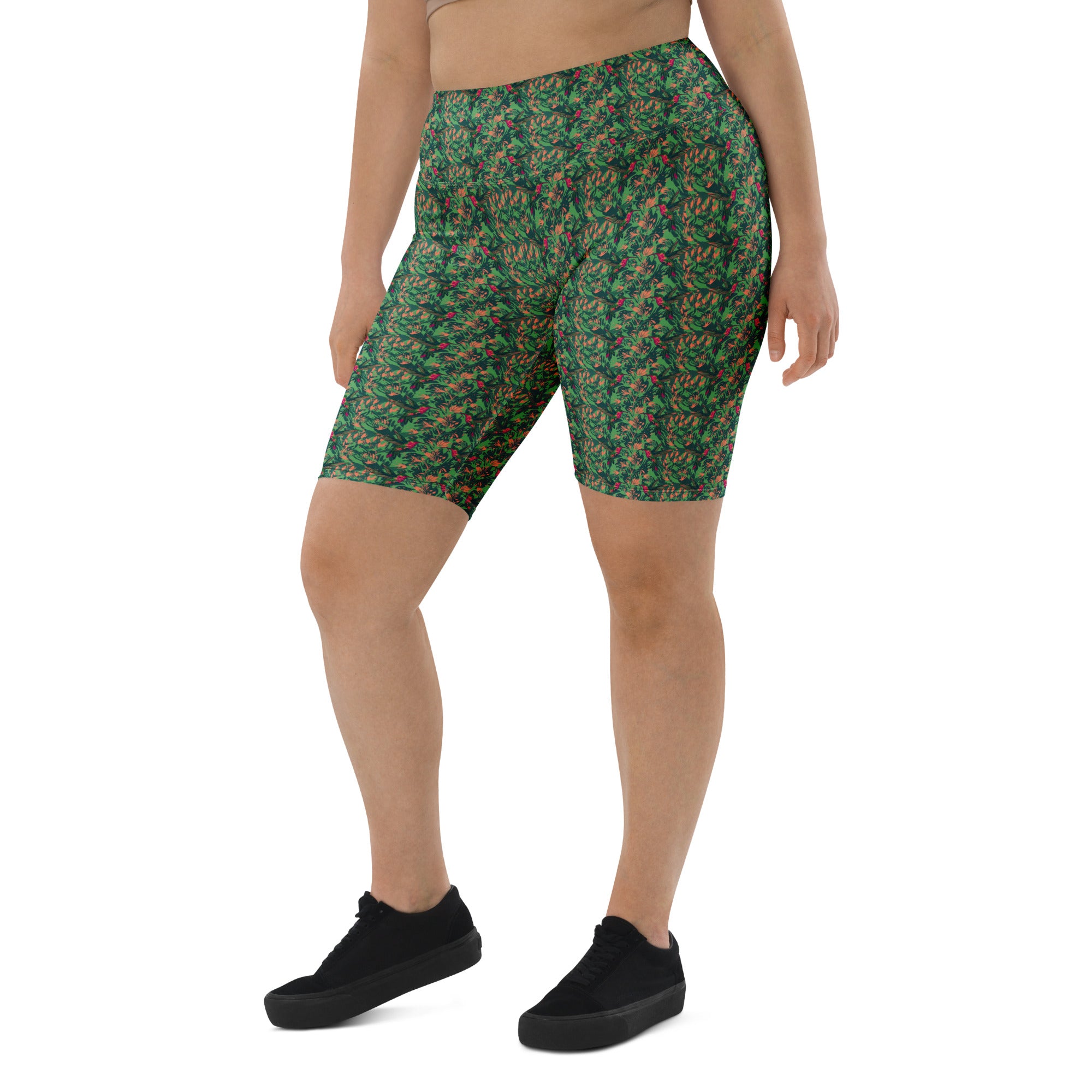 Ruby-throated Hummingbird Bike Shorts | GearBunch
