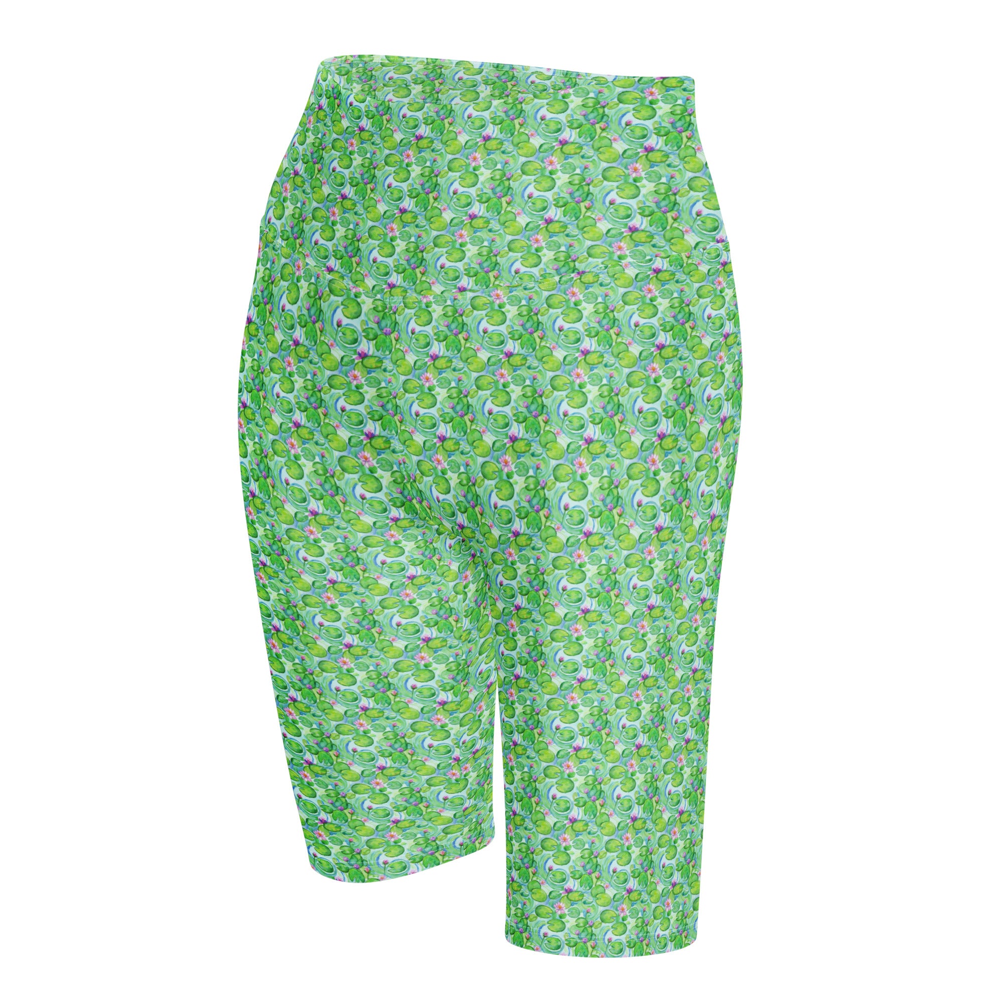 Claude Monet Water Lilies Bike Shorts | GearBunch
