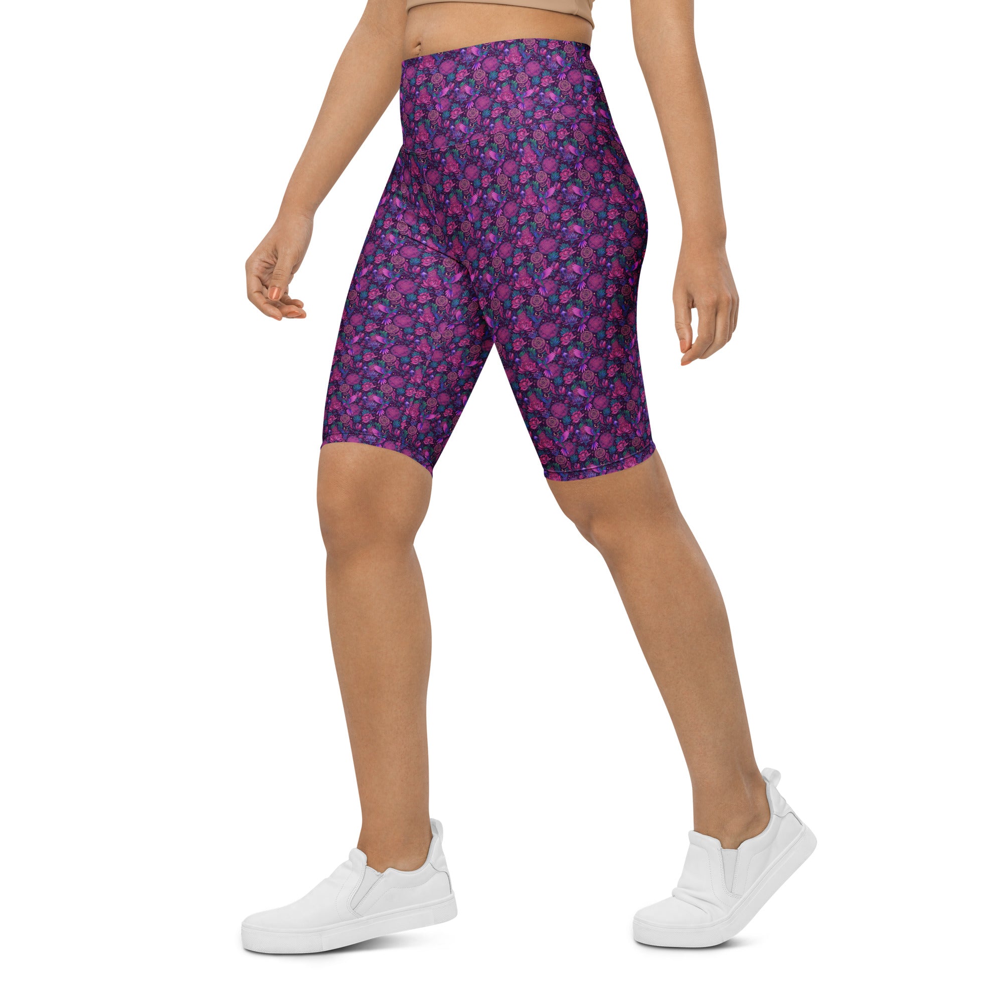 Hummingbird Divination Art Bike Shorts | GearBunch