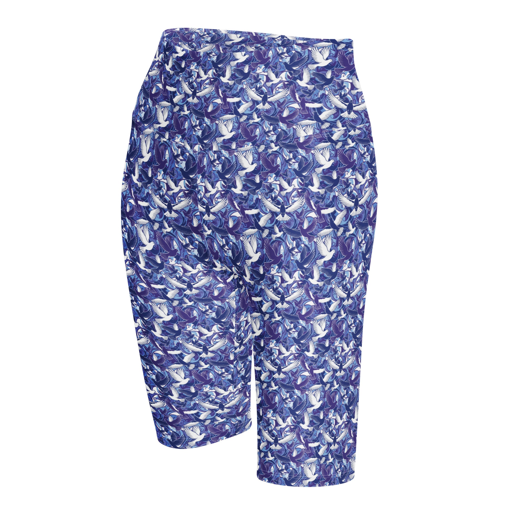 Dove in Flight Bike Shorts | GearBunch