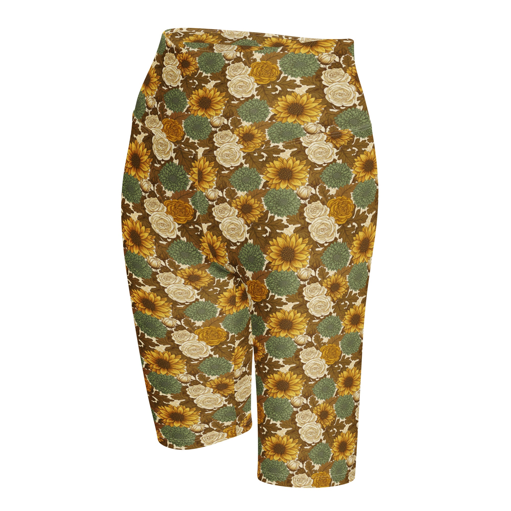 Virgo Harvest Botanical Bike Shorts | GearBunch