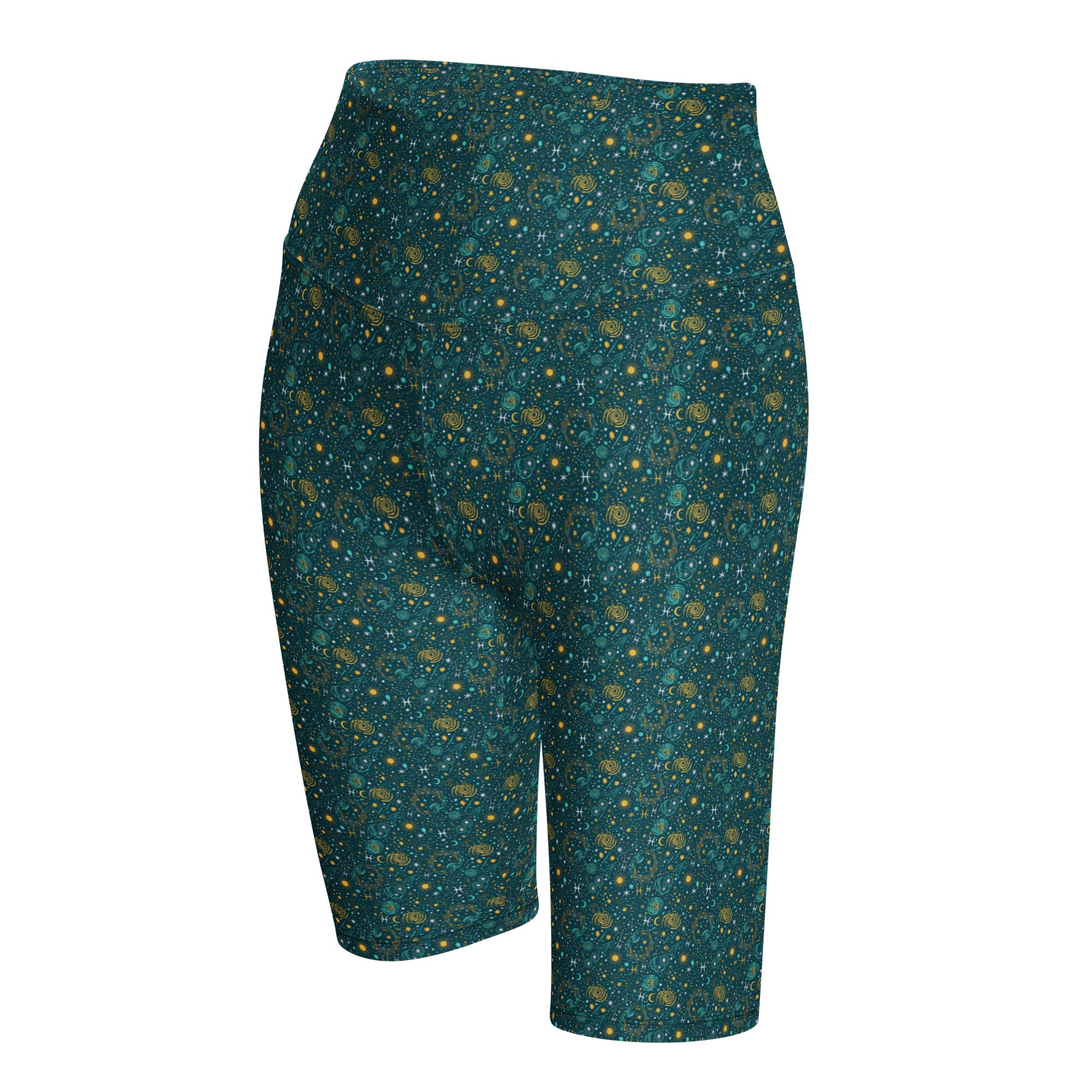 Pisces Celestial Bike Shorts | GearBunch