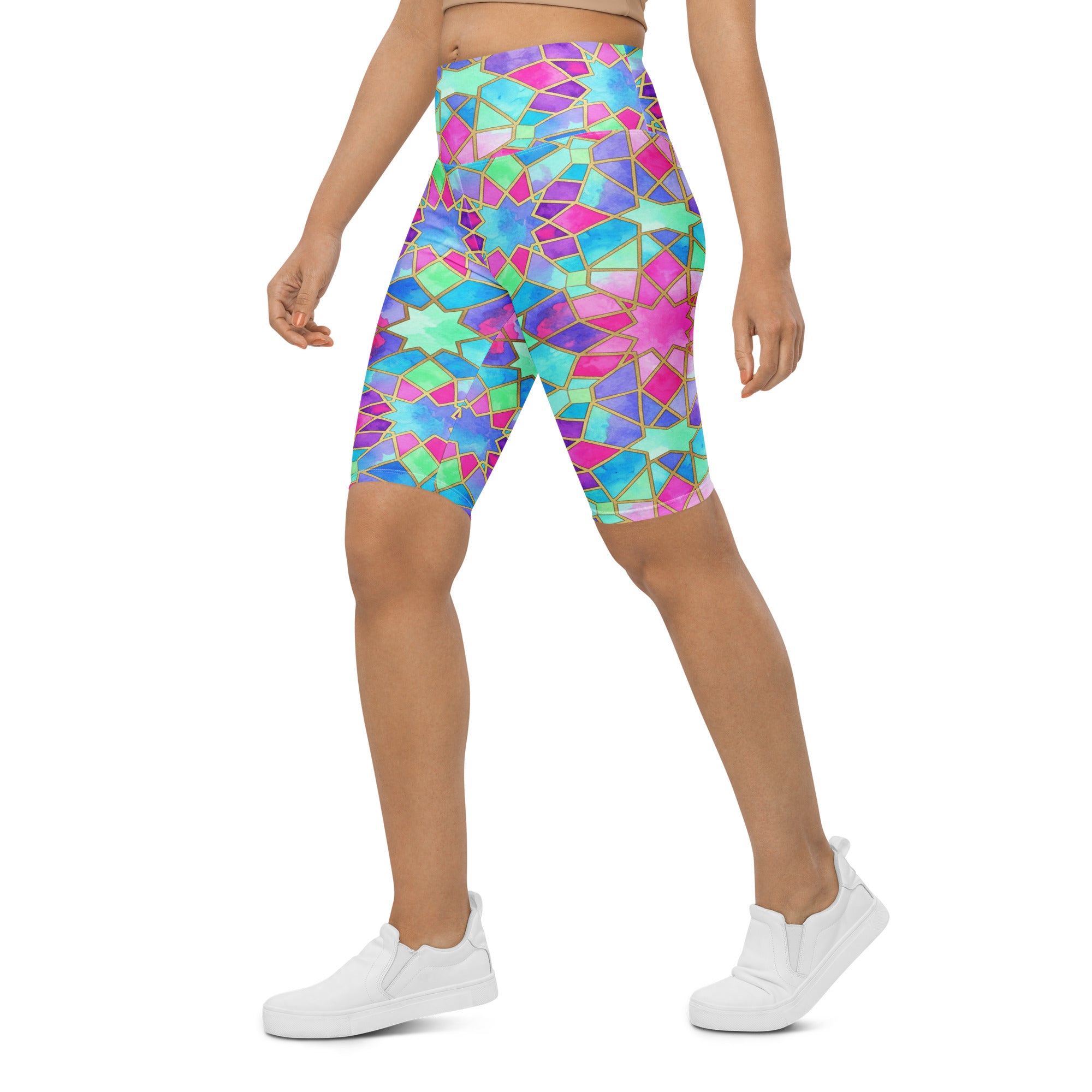 Violet Dream Bike Shorts | GearBunch