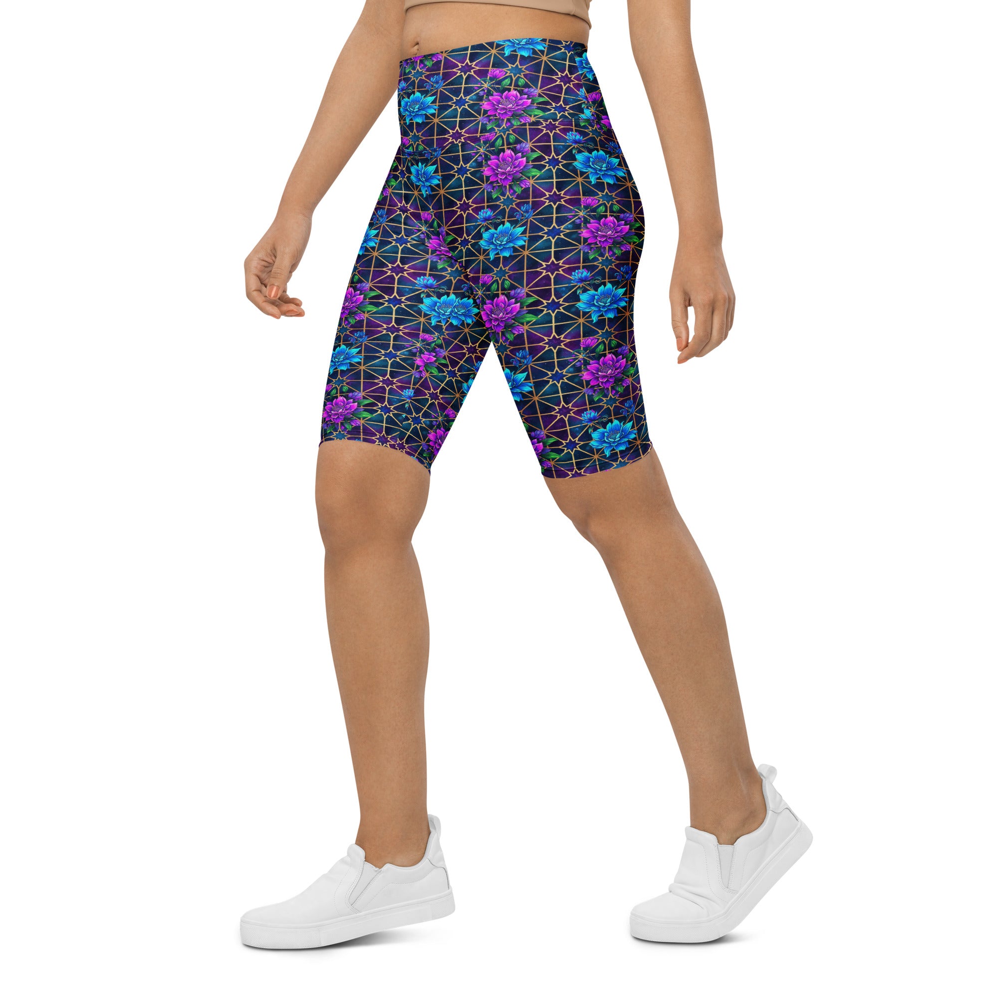Midnight Galaxy Bike Shorts | GearBunch