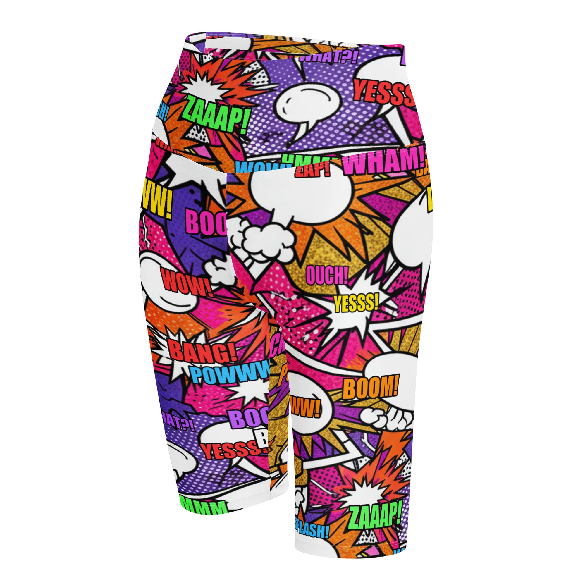 Comic Strip Disco Funk Bike Shorts | GearBunch