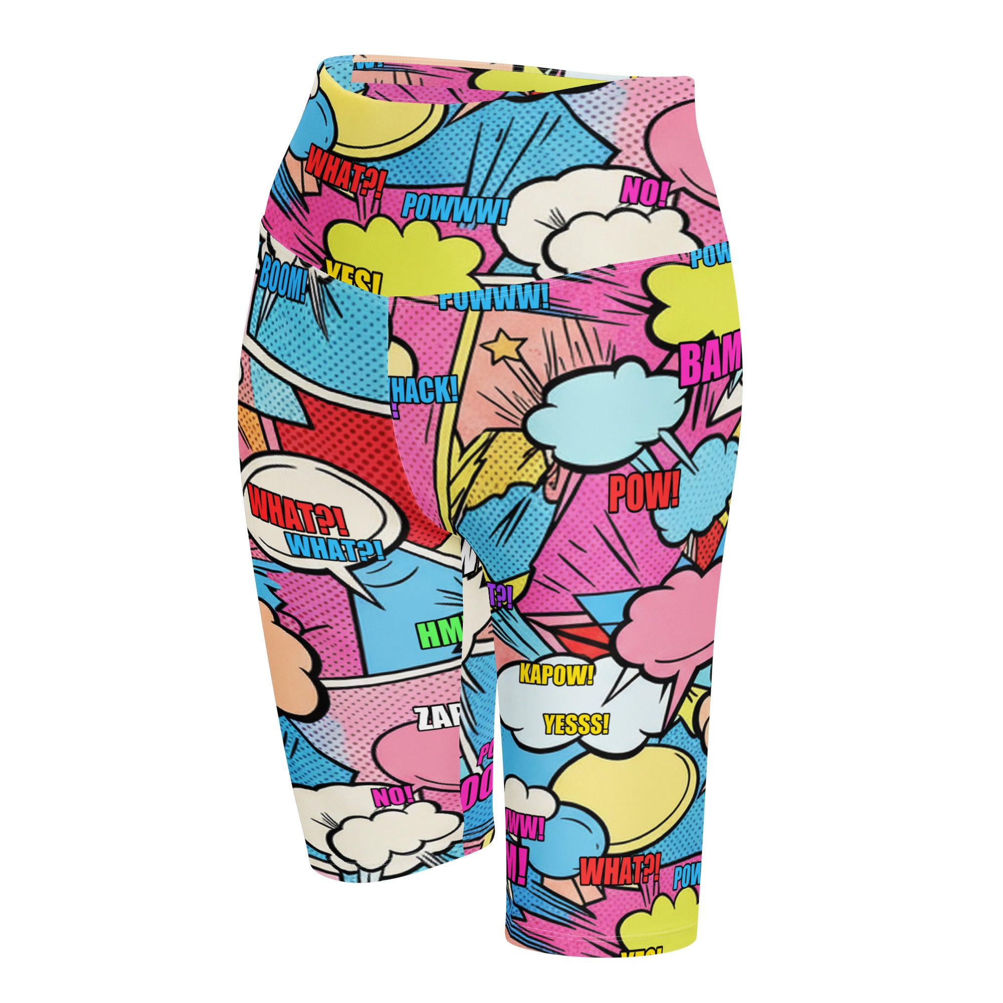 Comic Strip Kawaii Cute Bike Shorts | GearBunch