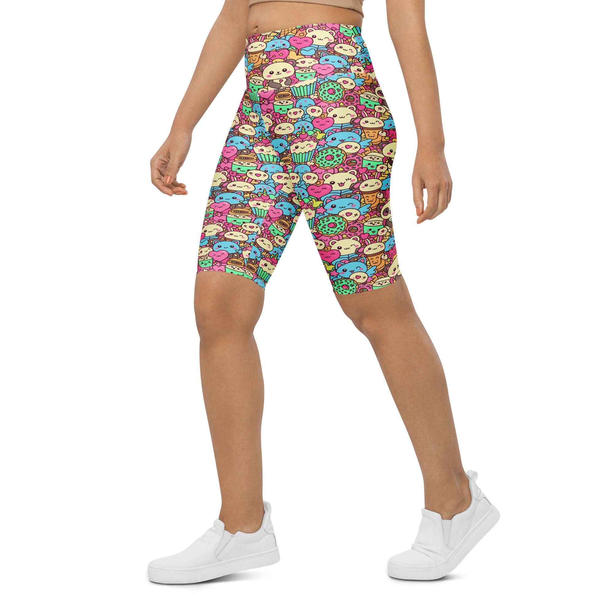 Kawaii Sweet Treats Bike Shorts | GearBunch