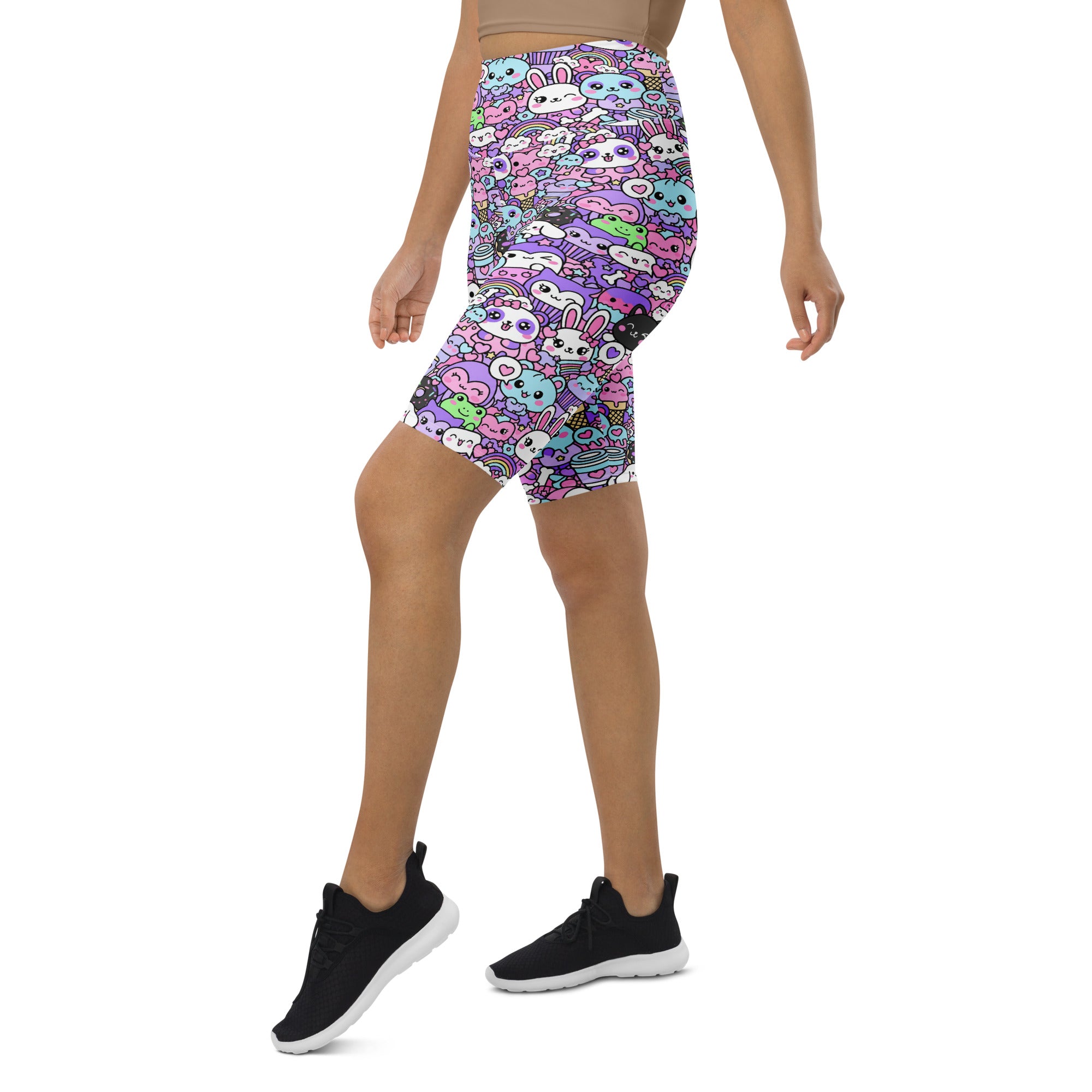 Kawaii Pastel Goth Bike Shorts | GearBunch