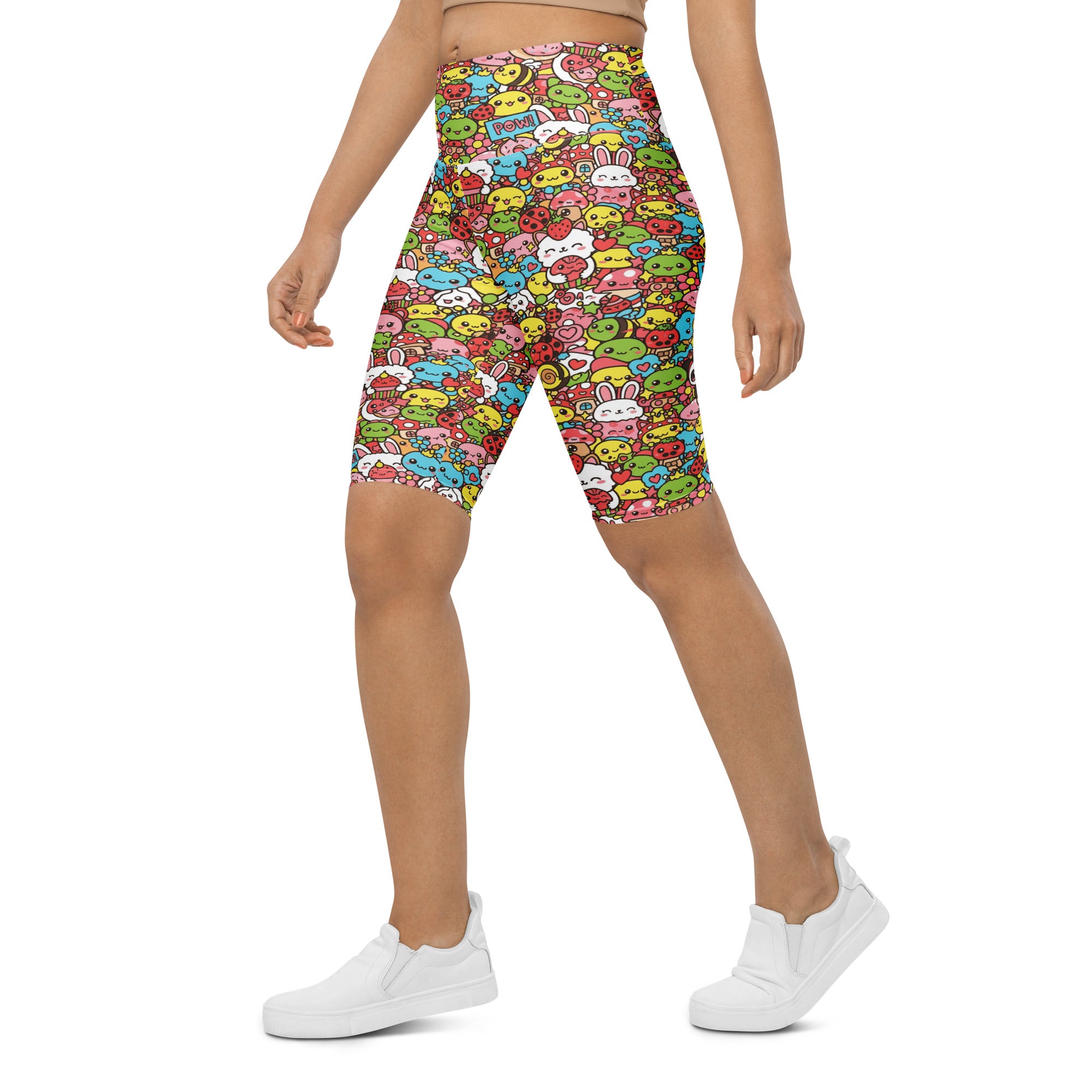 Kawaii Garden Bugs Bike Shorts | GearBunch