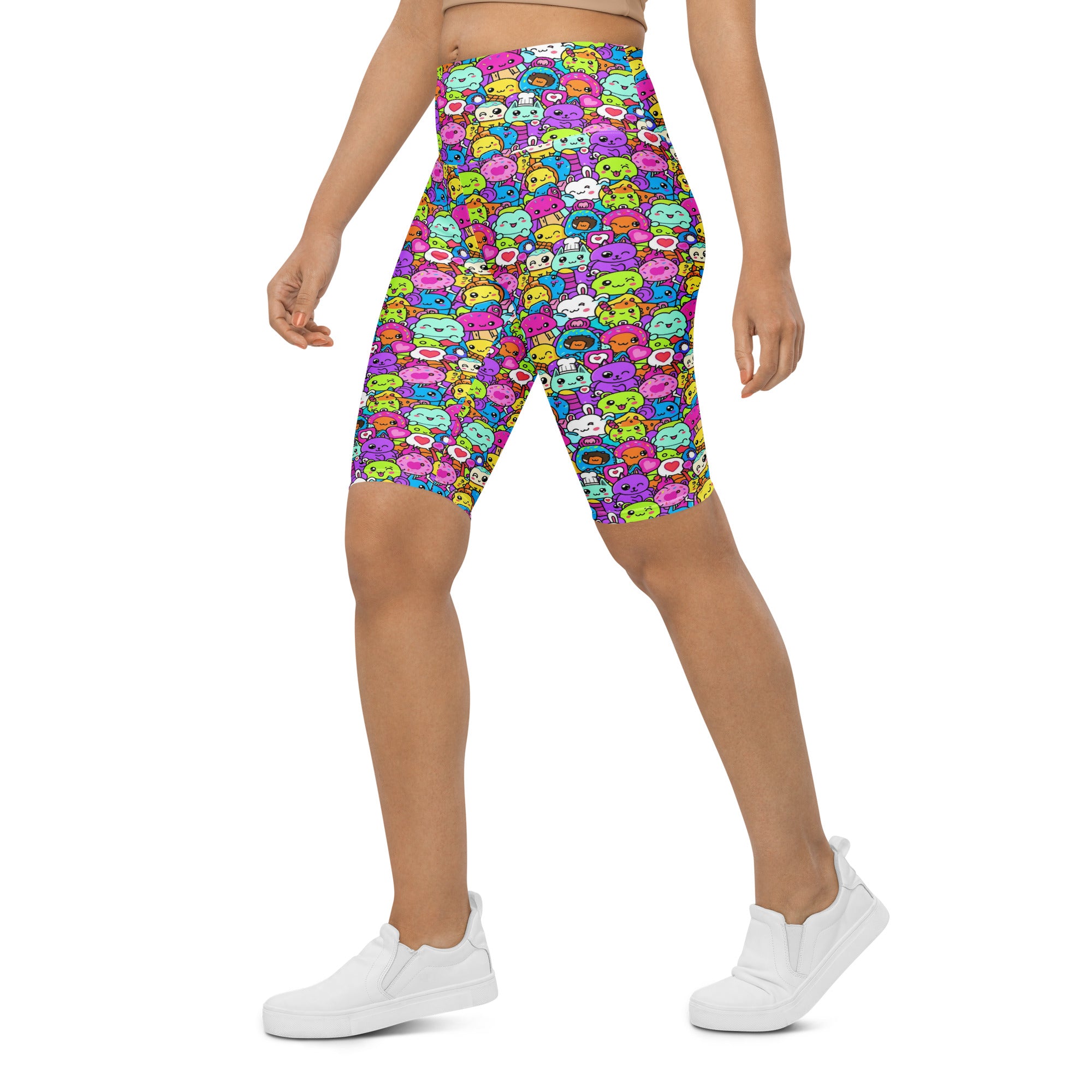 Kawaii Monster Pals Bike Shorts | GearBunch