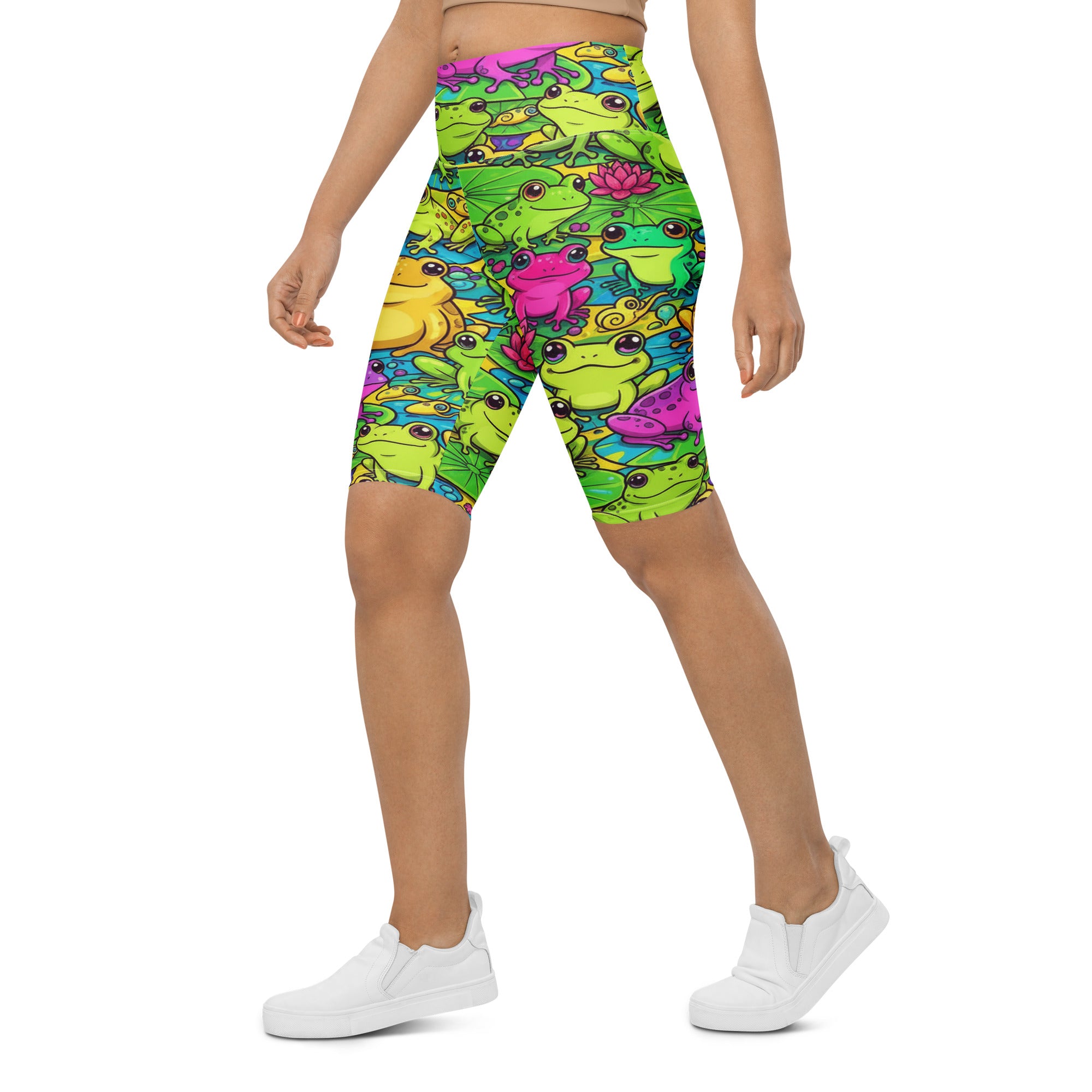 Vibrant Frog Pond Bike Shorts | GearBunch