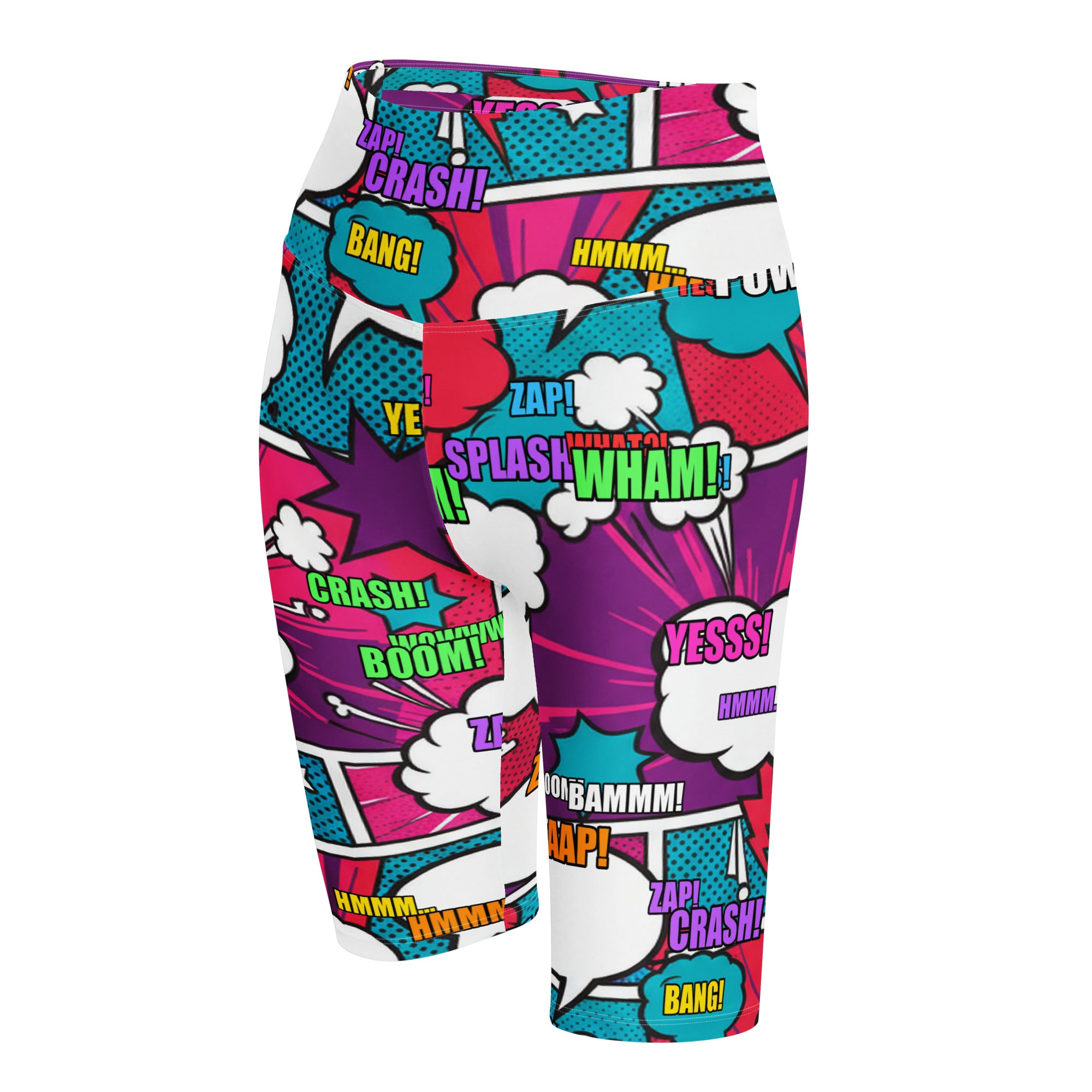 Comic Strip Roller Derby Bike Shorts | GearBunch