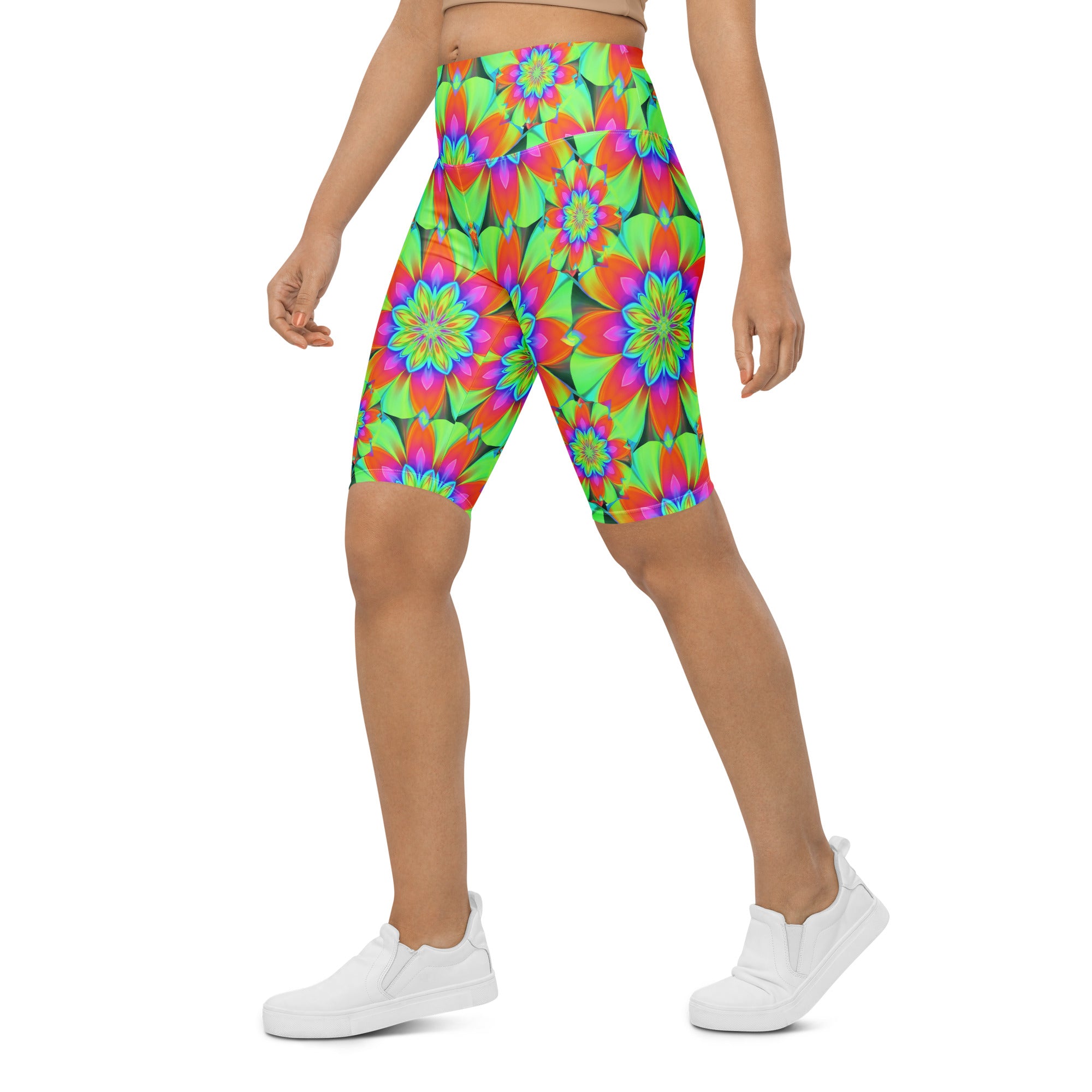 Psychedelic Acid Trip Bike Shorts | GearBunch