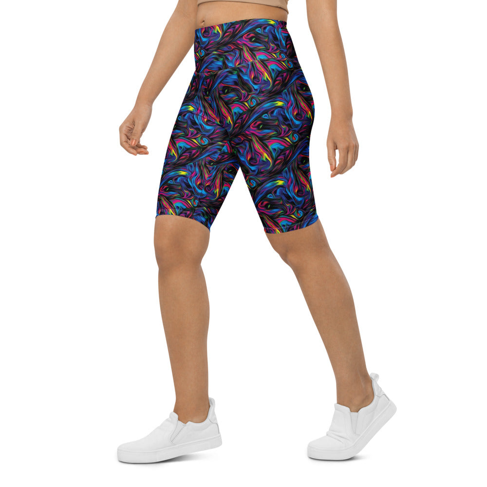 Bike Shorts left front view | GearBunch
