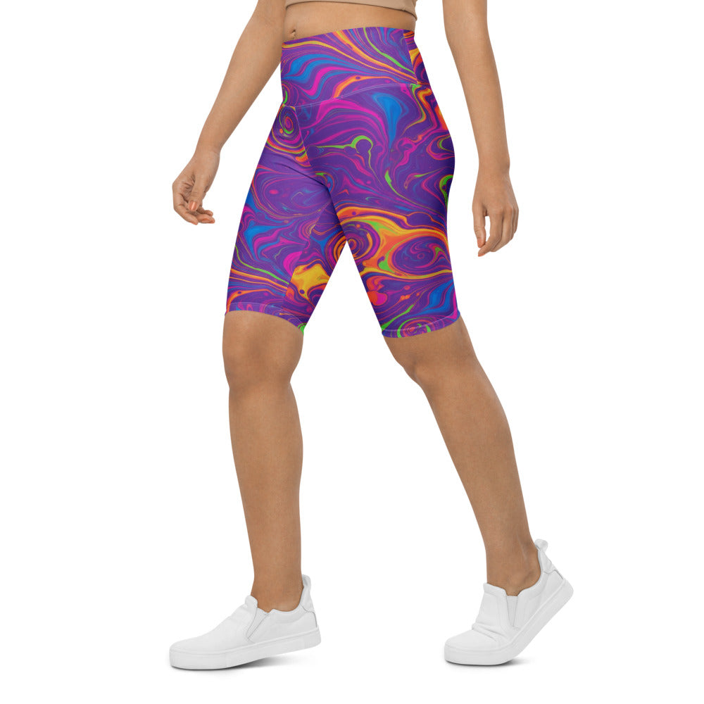 Bike Shorts left front view | GearBunch