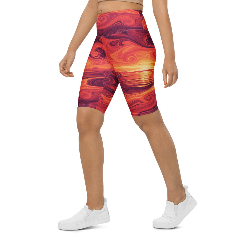 Bike Shorts left front view | GearBunch
