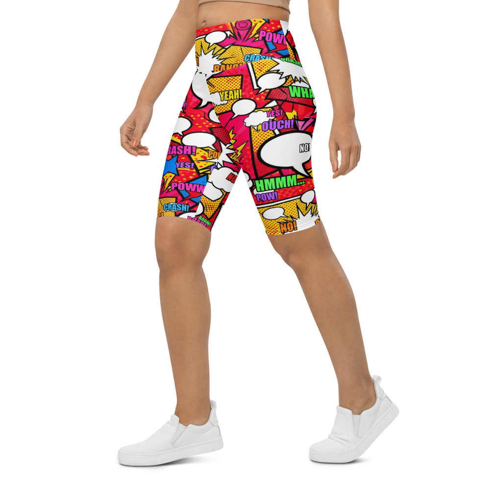 Bike Shorts left front view | GearBunch