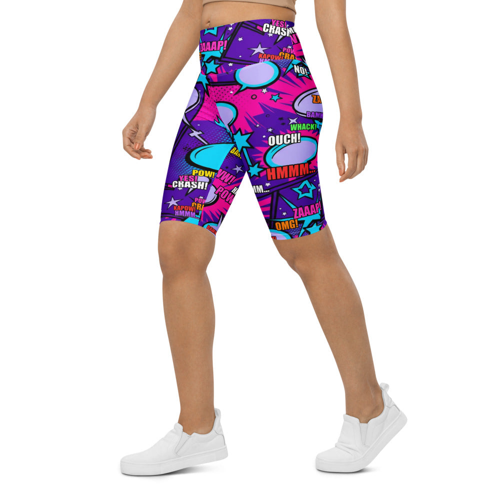 Bike Shorts left front view | GearBunch